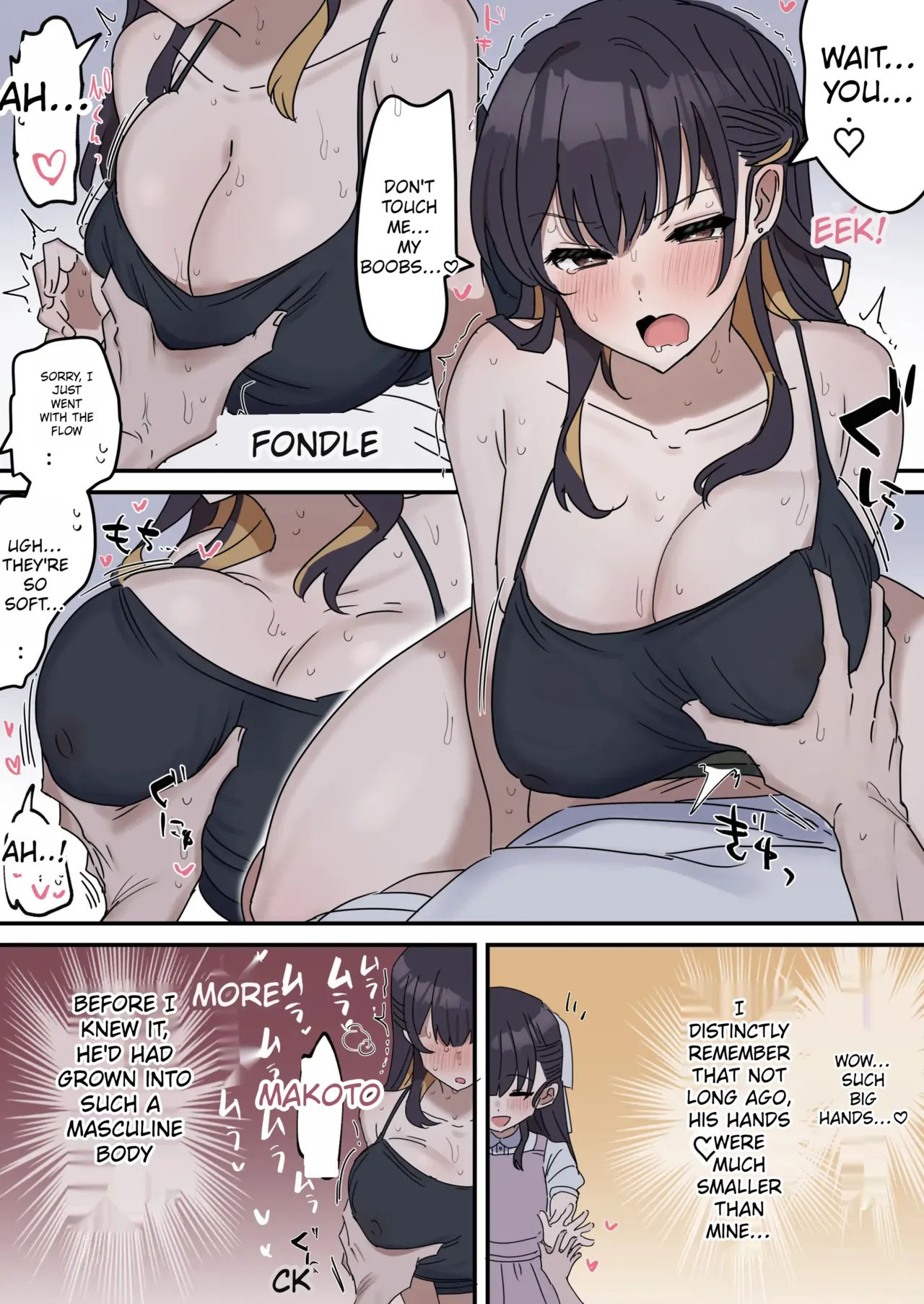 Giji SEX Kyoudai 0~4 ENGLISH 1-164 page 22 original parody - kissing big breasts hentai manga - read online free