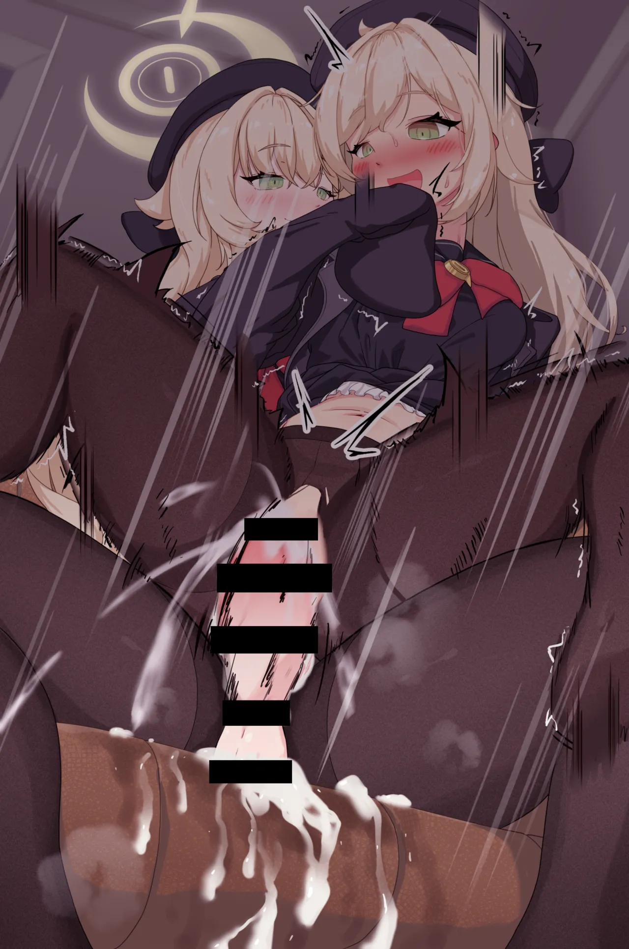 sensei TSF or がふたなり教授 page 17 featuring niyaniya kyouju blue archive parody - futanari pantyhose hentai manga - read online free