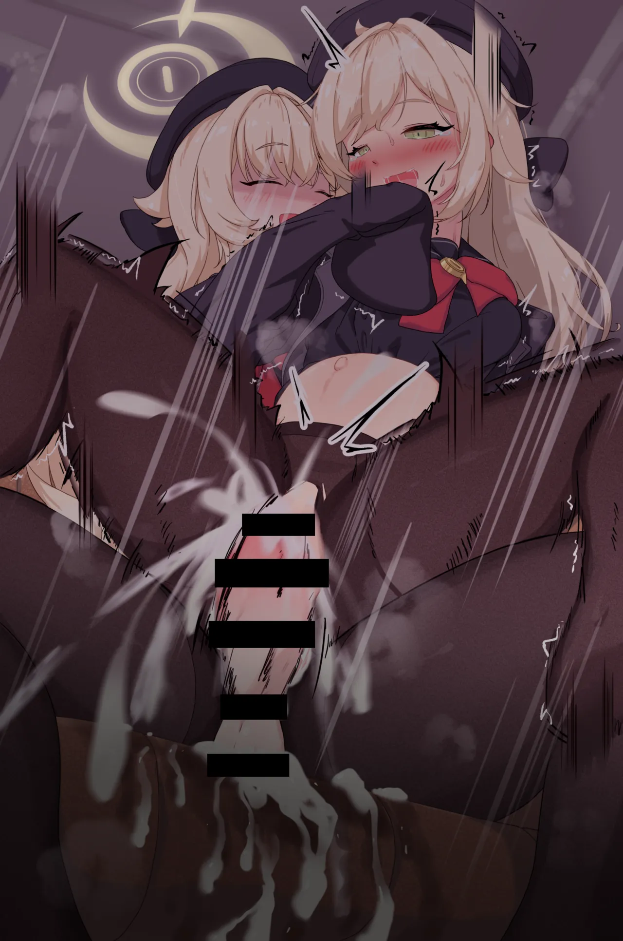 sensei TSF or がふたなり教授 page 21 featuring niyaniya kyouju blue archive parody - futanari pantyhose hentai manga - read online free