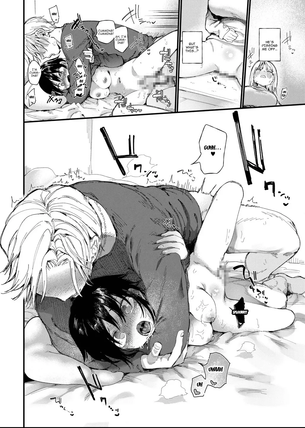 TS Shitara Tomodachi Ni Yararetashi Kanojo Mo NTRreta Hanashi Zenpen | Story Of How When I Changed Genders, My Friend Fucked Me And My Girlfriend Got NTR'd First Part page 24 original parody - kissing big breasts hentai manga - read online free