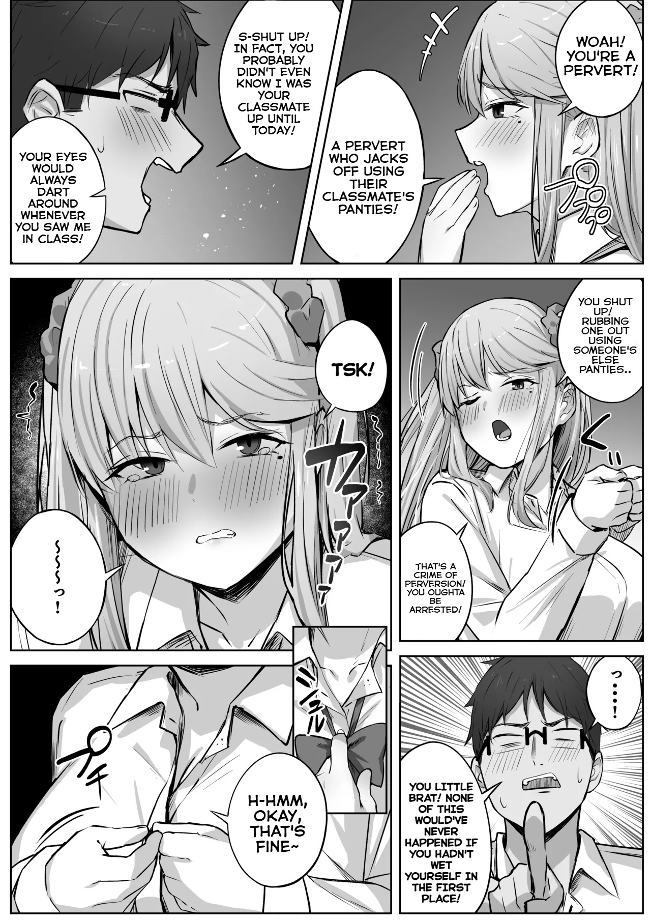 Class de Ninki no Gal wa Omorashi to Kanbotsu Chikubi ga Complex Datta. | The popular gal in my class had a wetting and inverted nipple complex. page 23 original parody - kissing virginity hentai manga - read online free