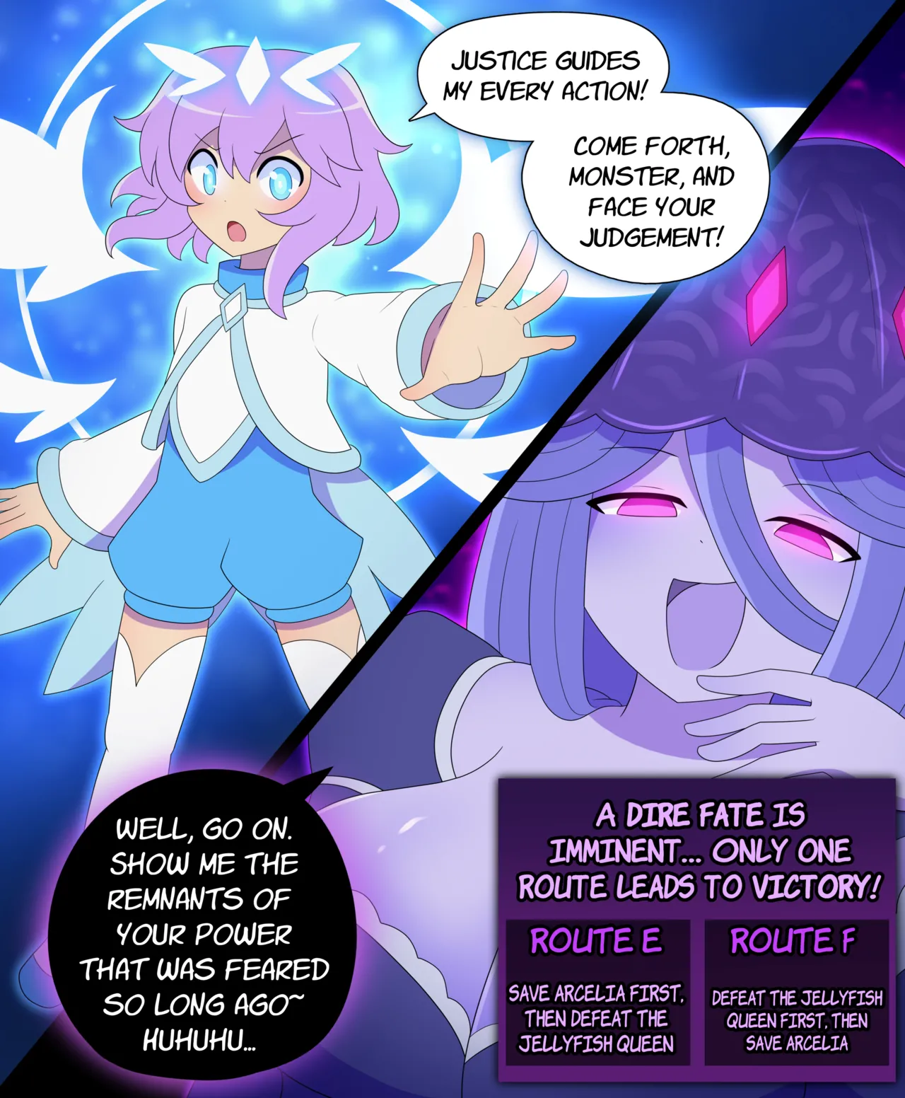 Seraph Ascent Chapter 4 With ROUTE E : SAVE ARCELIA FIRST - Page 33
