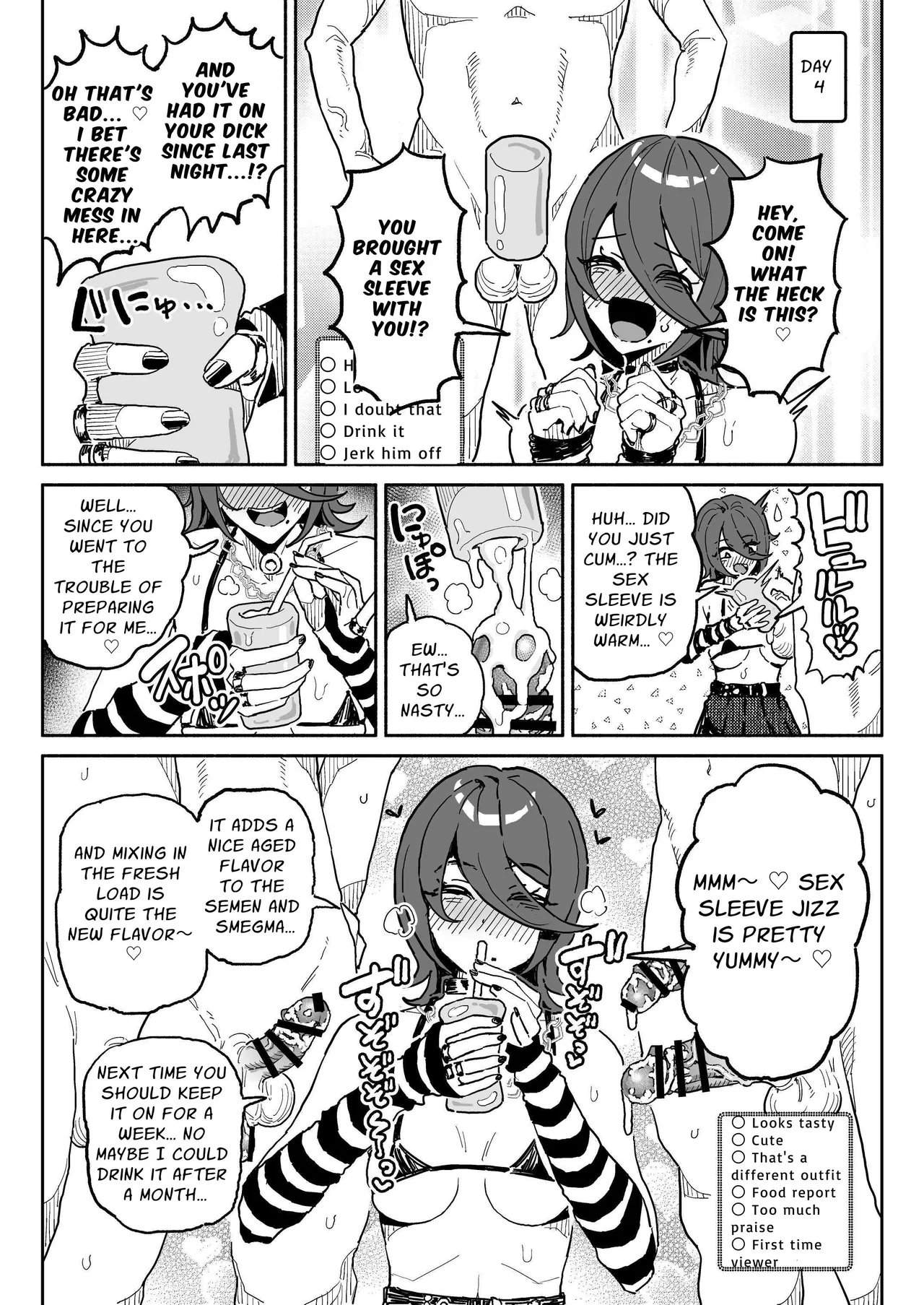 Chin Kagi Kei Haishinsha Isshuukan Chinkasu Zamen Seikatsu | Dick Sniffin' Tuber's 1 Week Smegma Ridden Cumlife page 15 original parody - cum swap handjob hentai manga - read online free