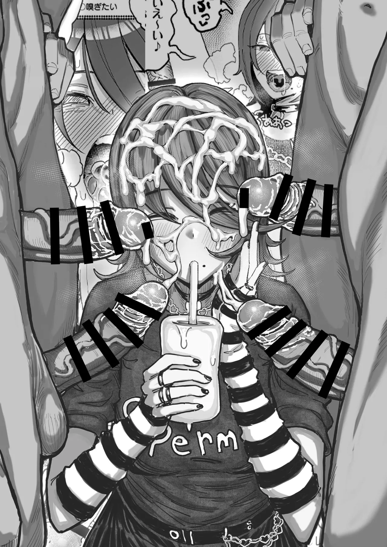 Chin Kagi Kei Haishinsha Isshuukan Chinkasu Zamen Seikatsu | Dick Sniffin' Tuber's 1 Week Smegma Ridden Cumlife page 36 original parody - cum swap handjob hentai manga - read online free