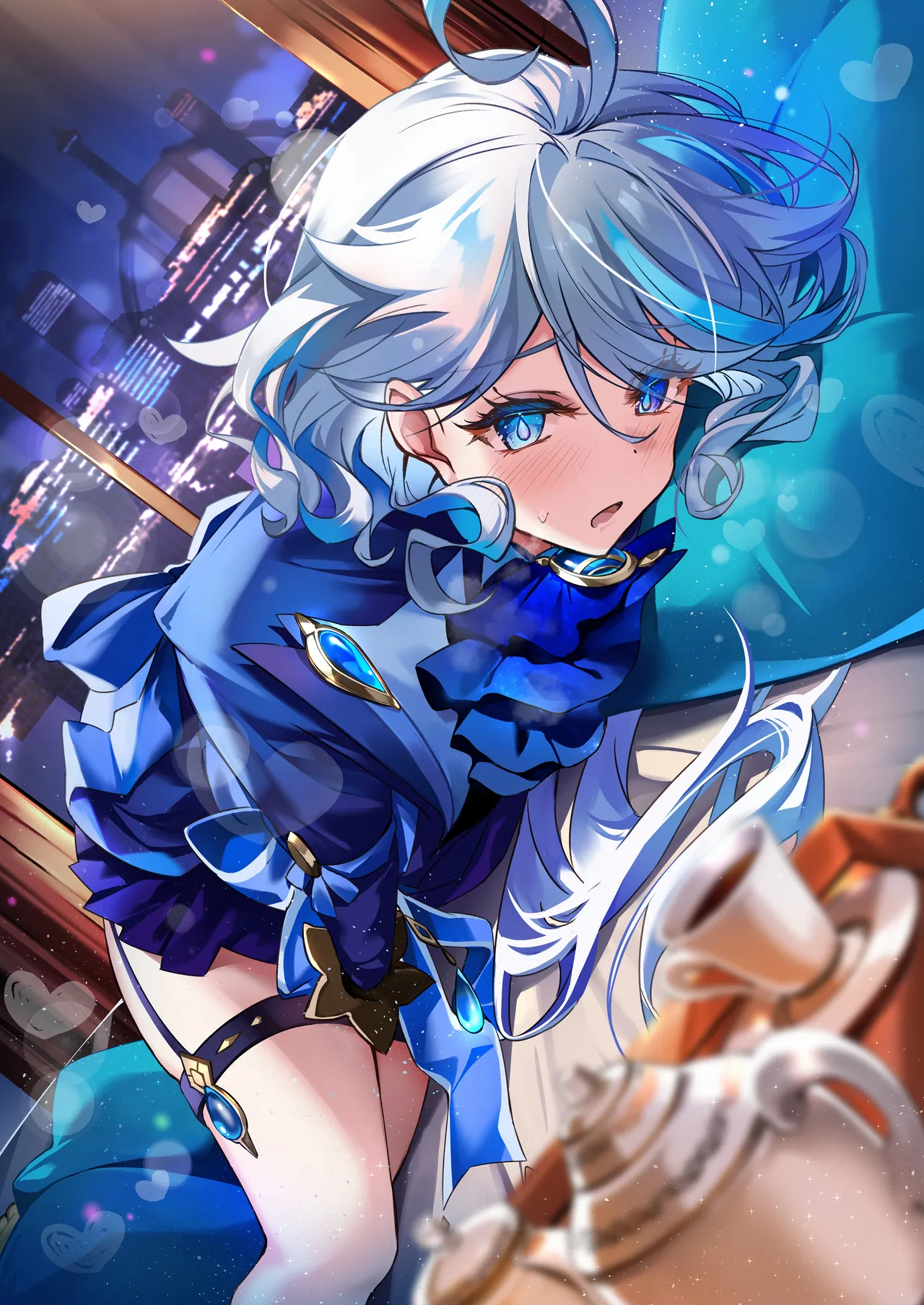 Furina-sama to Okite ni Shitagawanai to Derarenai Ecchi na Mura | 芙宁娜大人和不遵守规则就无法离开的色色的村庄 page 29 featuring ganyu genshin impact parody - group nakadashi hentai manga - read online free