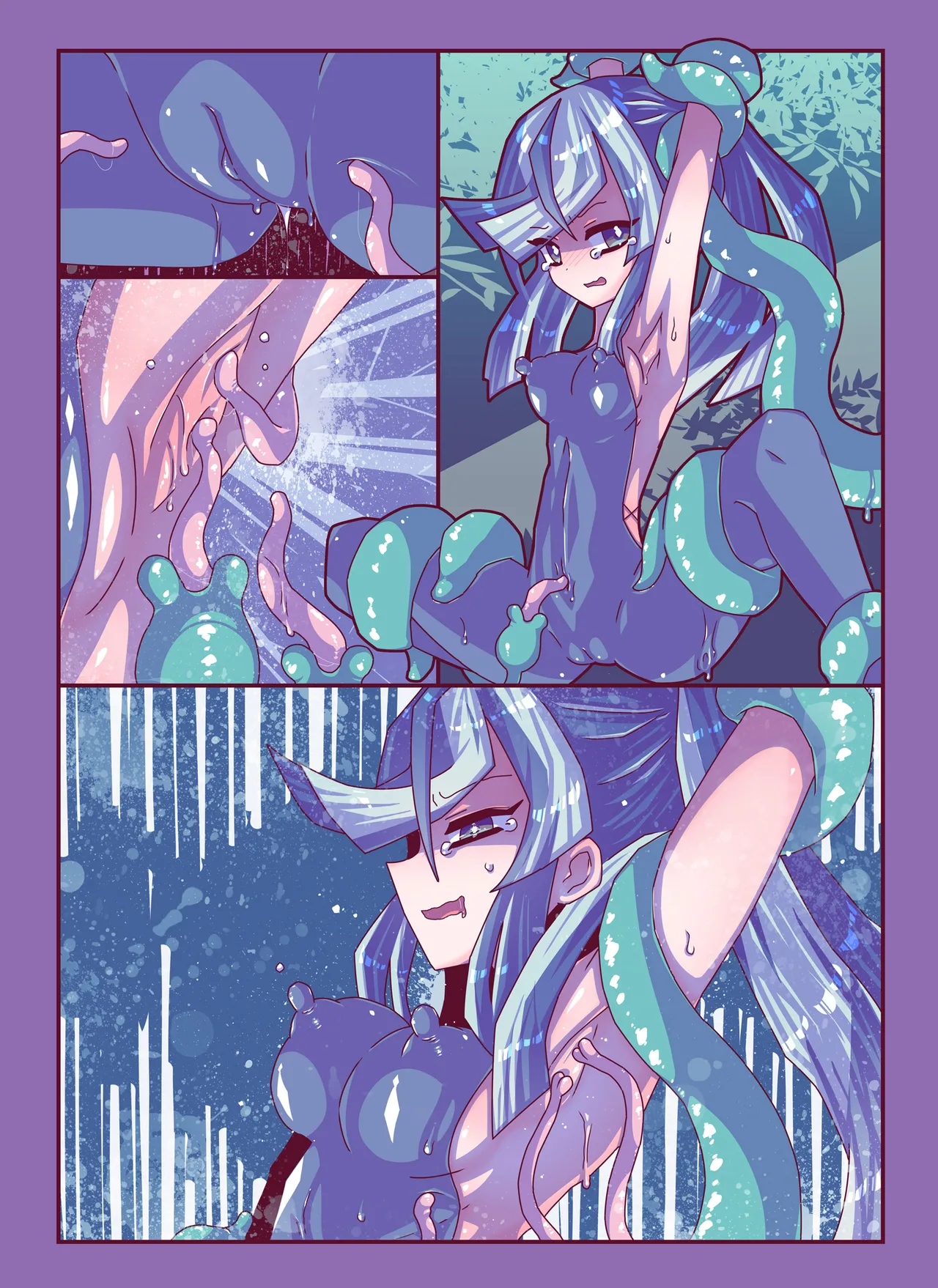 [Kakuran Operetta] Zassou Kari-chan 2nin Ko-cho Pero Kusuguri Haiboku page 31 original parody - females only tickling hentai manga - read online free