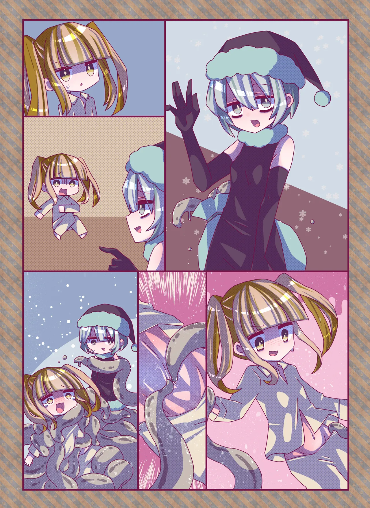 Kenzen! Ko-cho Pero Comic 3 page 33 original parody - tickling full color hentai manga - read online free