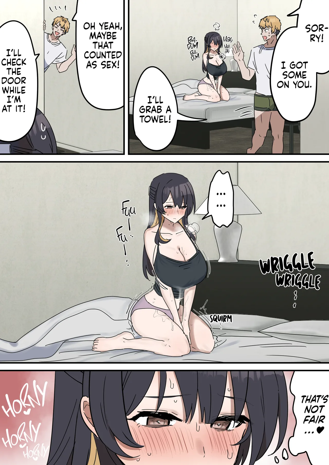 Pseudo Sex S*blings | Giji Sekkusu Kyo〇i page 22 original parody - sweating kissing hentai manga - read online free