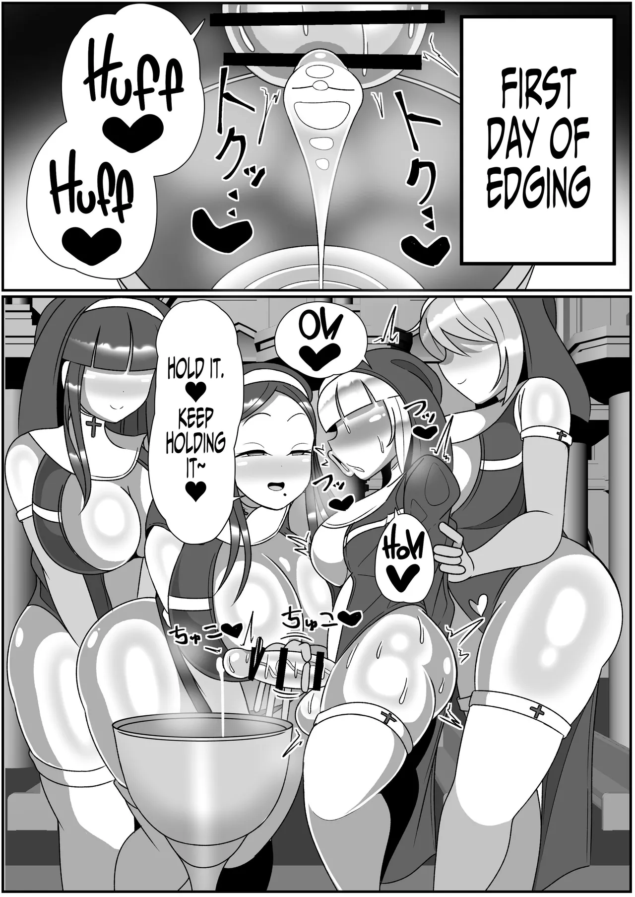 Futanari Seijo Shasei Kinshirei | Dick Slingin' Saintess page 18 original parody - futanari kissing hentai manga - read online free