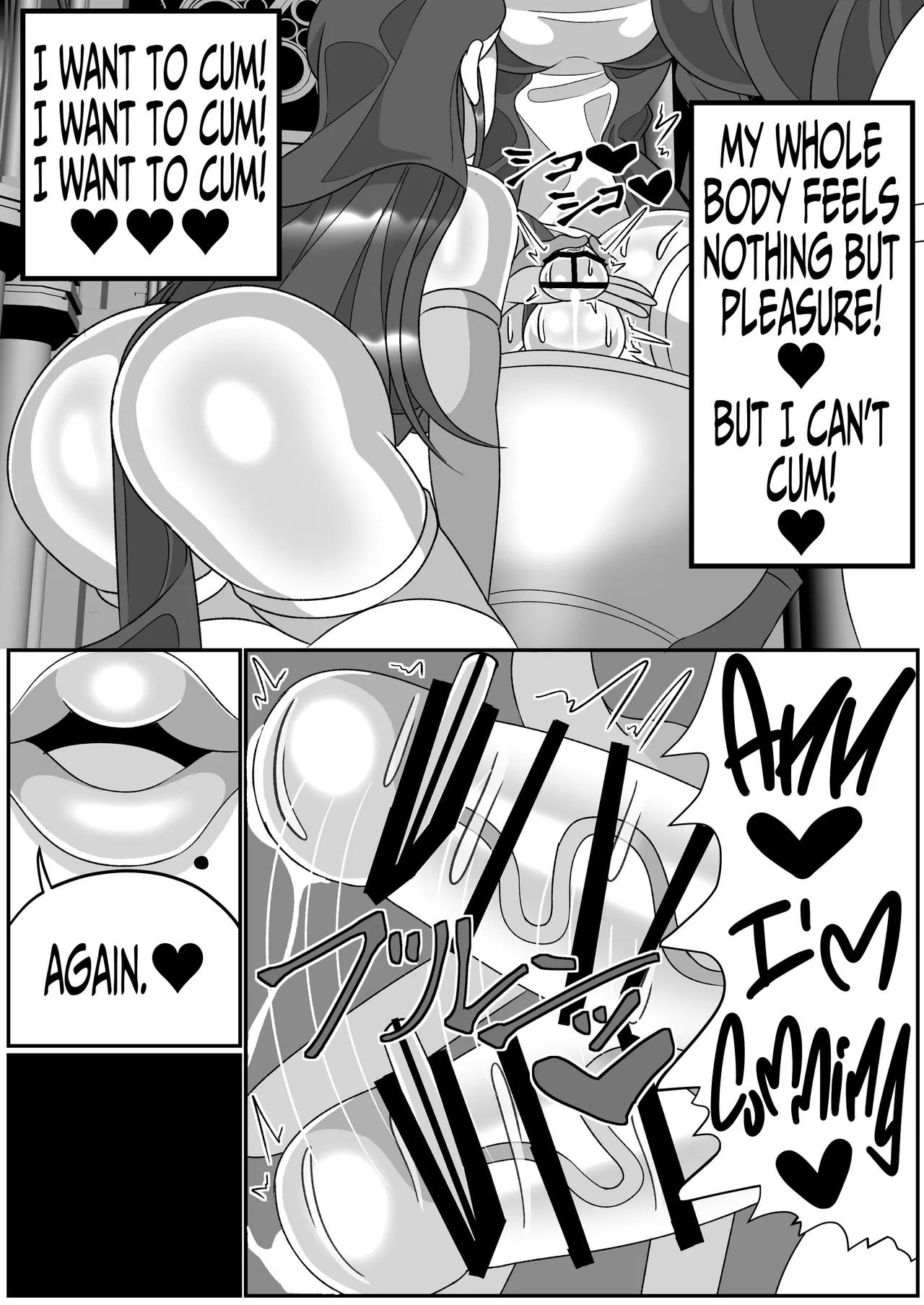 Futanari Seijo Shasei Kinshirei | Dick Slingin' Saintess page 28 original parody - futanari kissing hentai manga - read online free