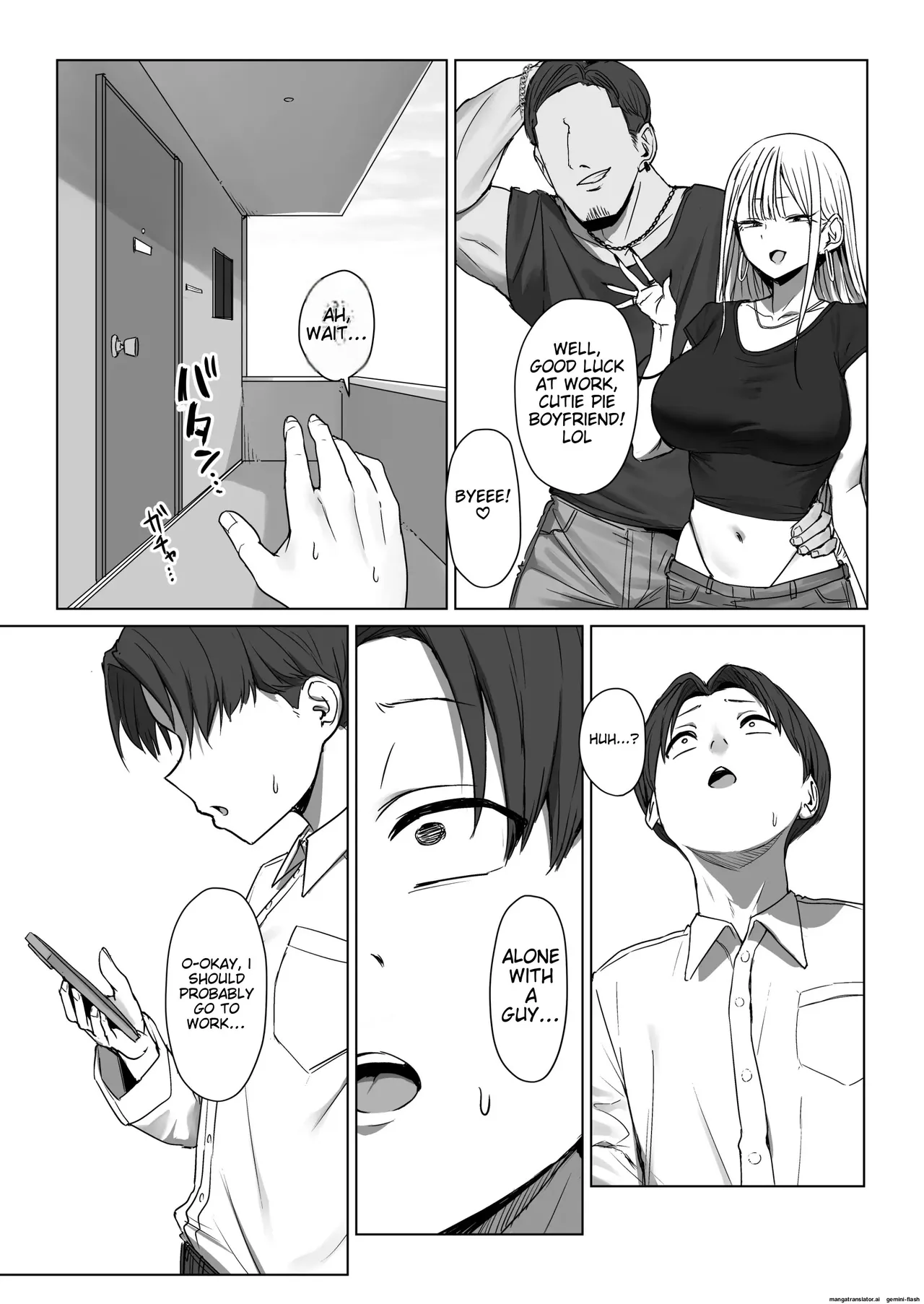 Boku no Kanojo wa, Boku to wa Sex Shitakunai page 45 original parody - kissing leg lock hentai manga - read online free