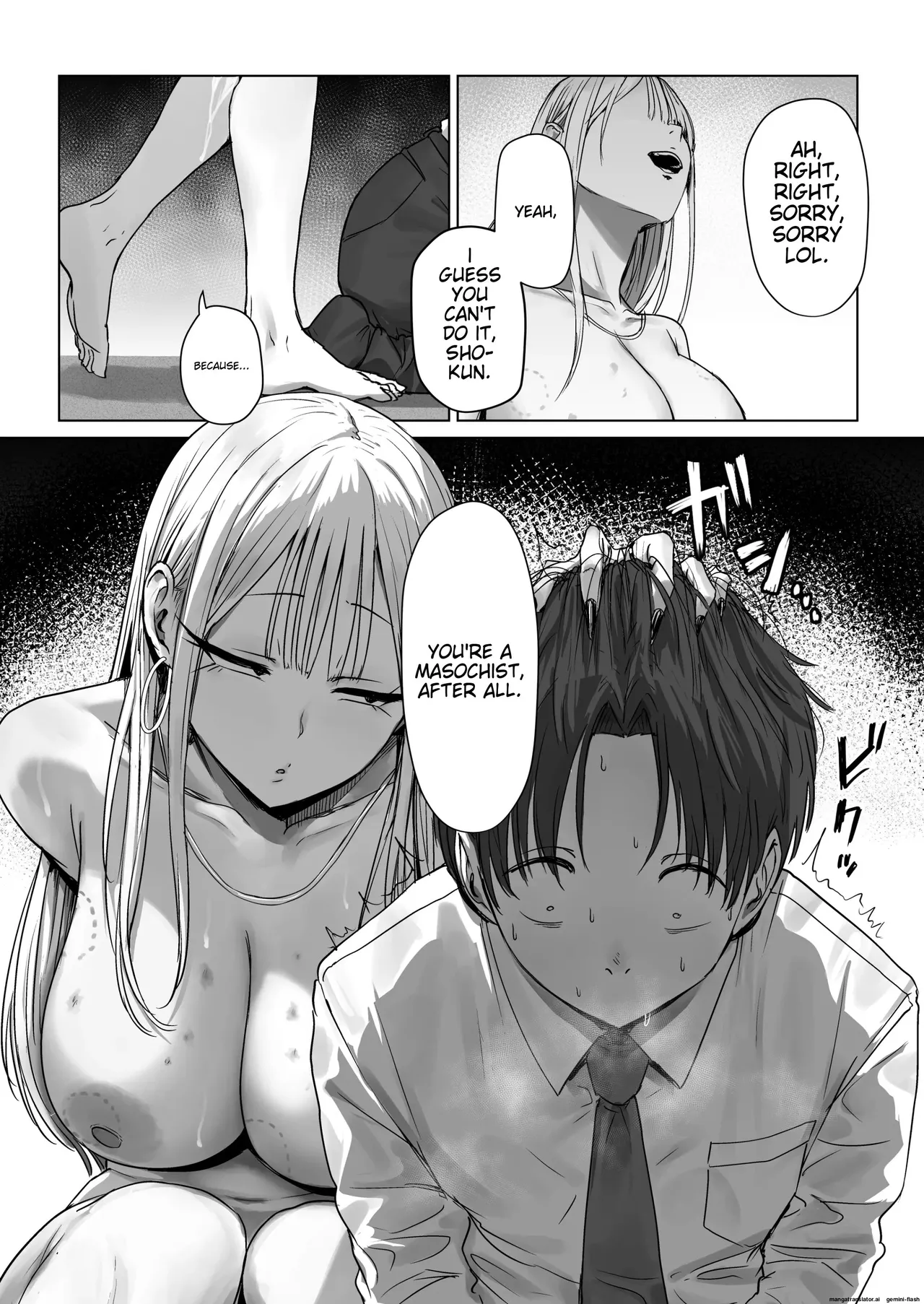 Boku no Kanojo wa, Boku to wa Sex Shitakunai page 74 original parody - kissing leg lock hentai manga - read online free
