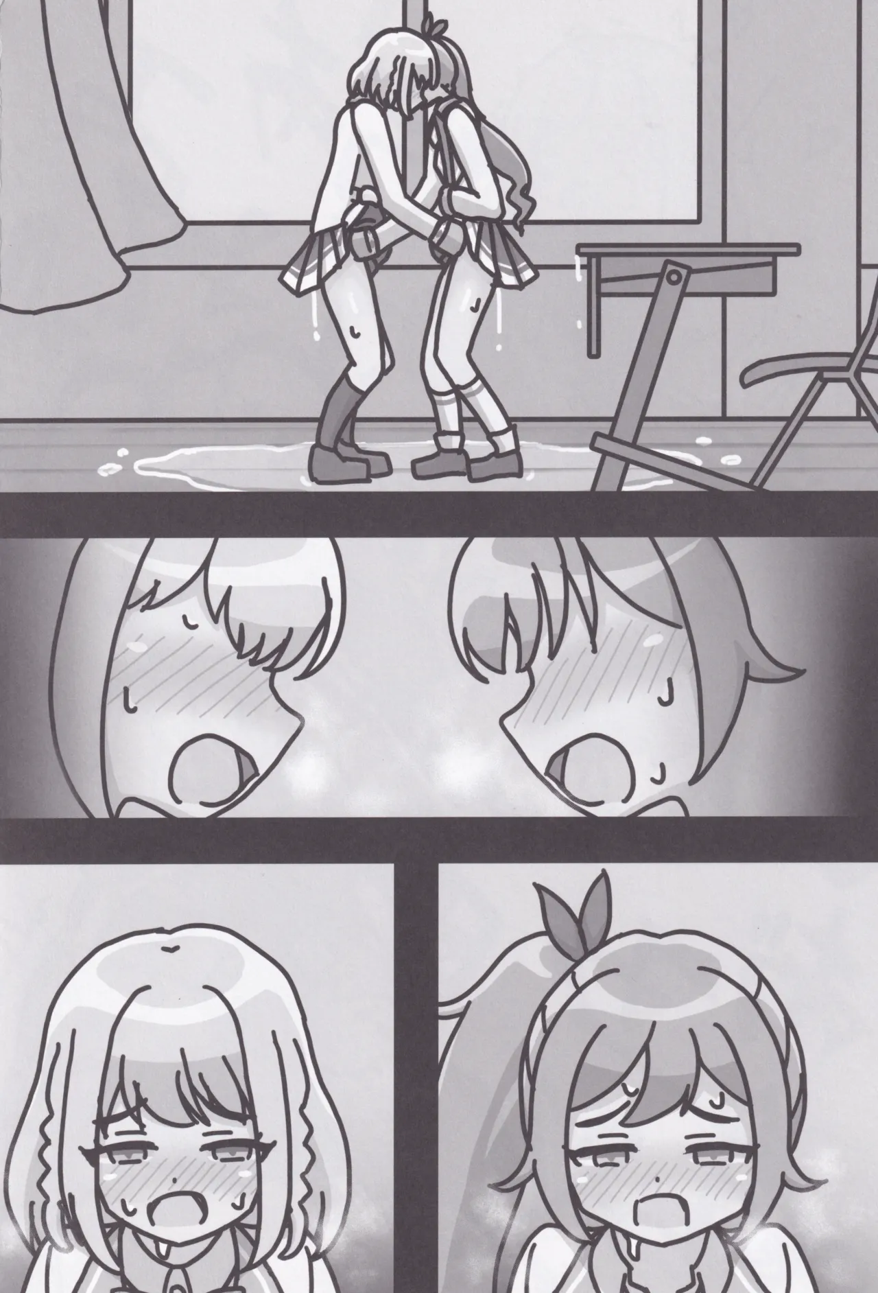 Rio-chan no Ecchi page 21 featuring akari hoshizaki ongeki parody - females only yuri hentai manga - read online free