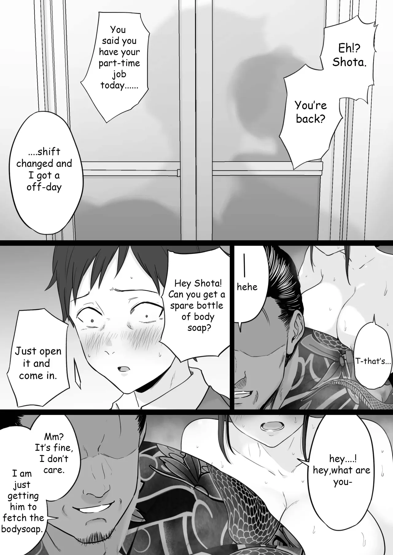 [Watson-dou] Houkai Kazoku 2 -Hahaoya ga Yakuza to no Sex ni Hamatta Hanashi- | Broken Family 2 - The story of a mother who got hooked on sex with the Yakuza [English] page 42 original parody - milf big breasts hentai manga - read online free