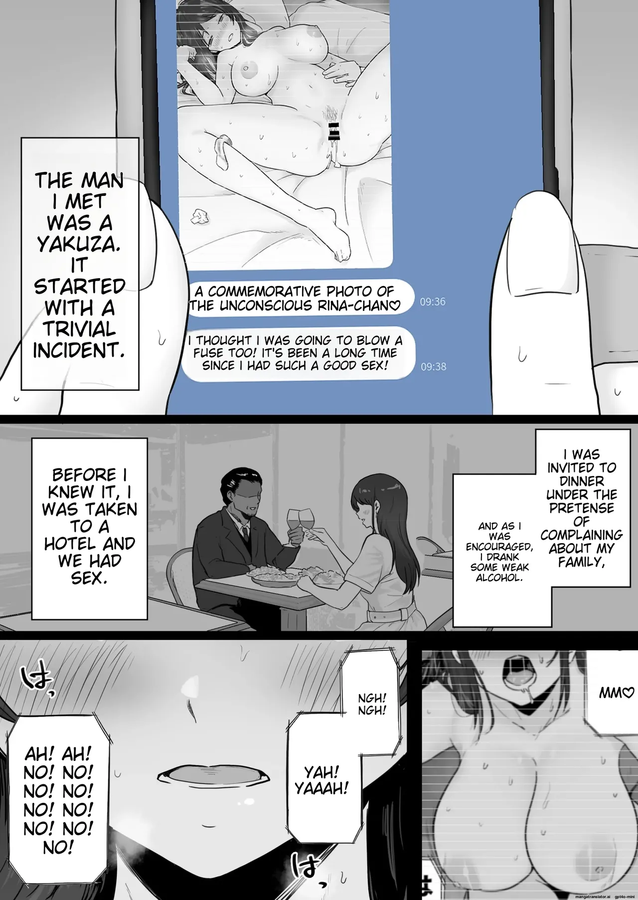 [Watson-dou] Houkai Kazoku 0 -Hahaoya ga Yakuza to no Sex ni Hamatta Hanashi- | Collapsed Family 0 - The story of a mother who got hooked on sex with a Yakuza [English] - Page 8