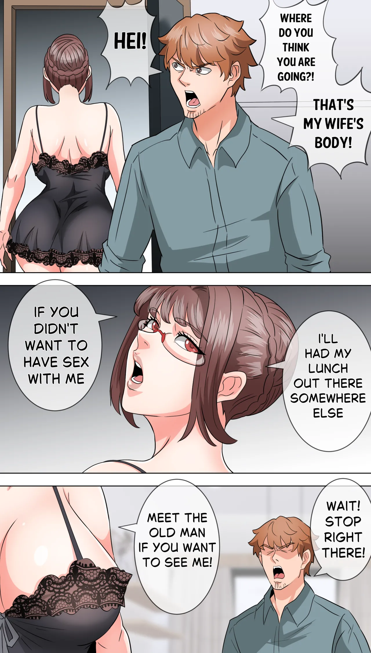 Mother Sacrifice part 4 page 20 original parody - sweating big breasts hentai manga - read online free