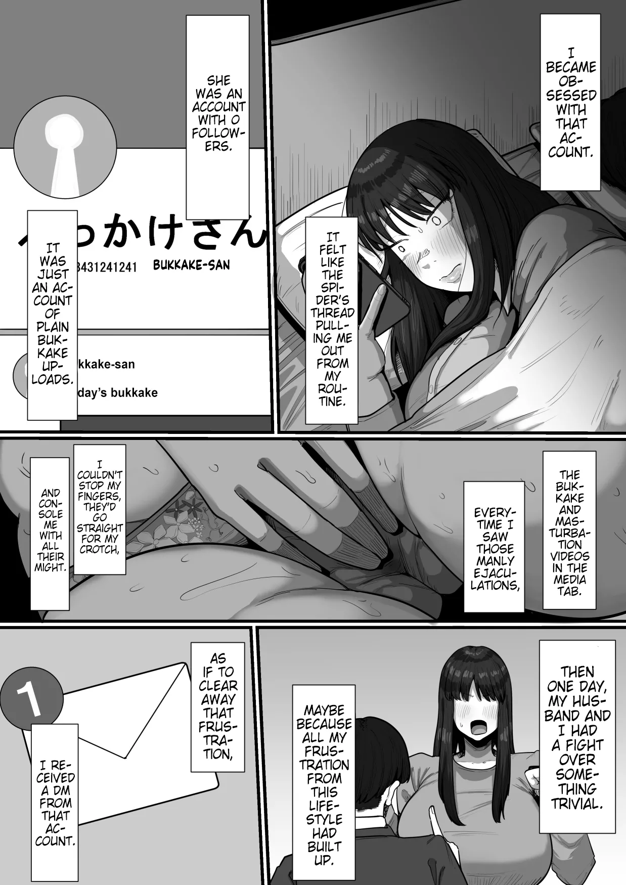 35-sai Otameshi Uwaki Futanari Kyokon de Acme Rikon Suru made no Kiroku | Log of a 35 Year Old, Orgasming From a Futanari’s Huge Penis, Then Getting Divorced - Page 6