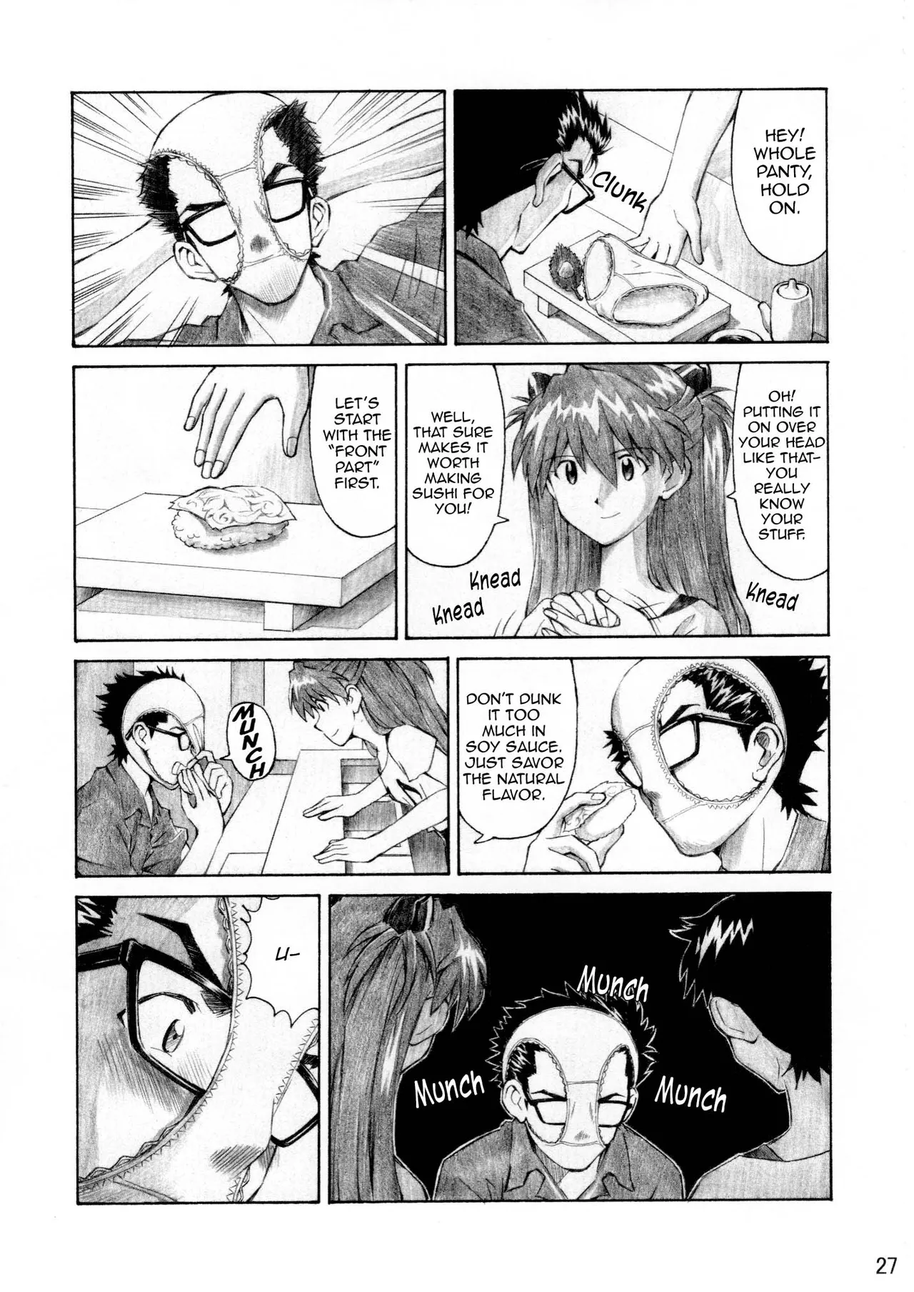 ASUKA TRIAL 3 page 26 featuring shinji ikari neon genesis evangelion parody - multi-work series sole female hentai manga - read online free
