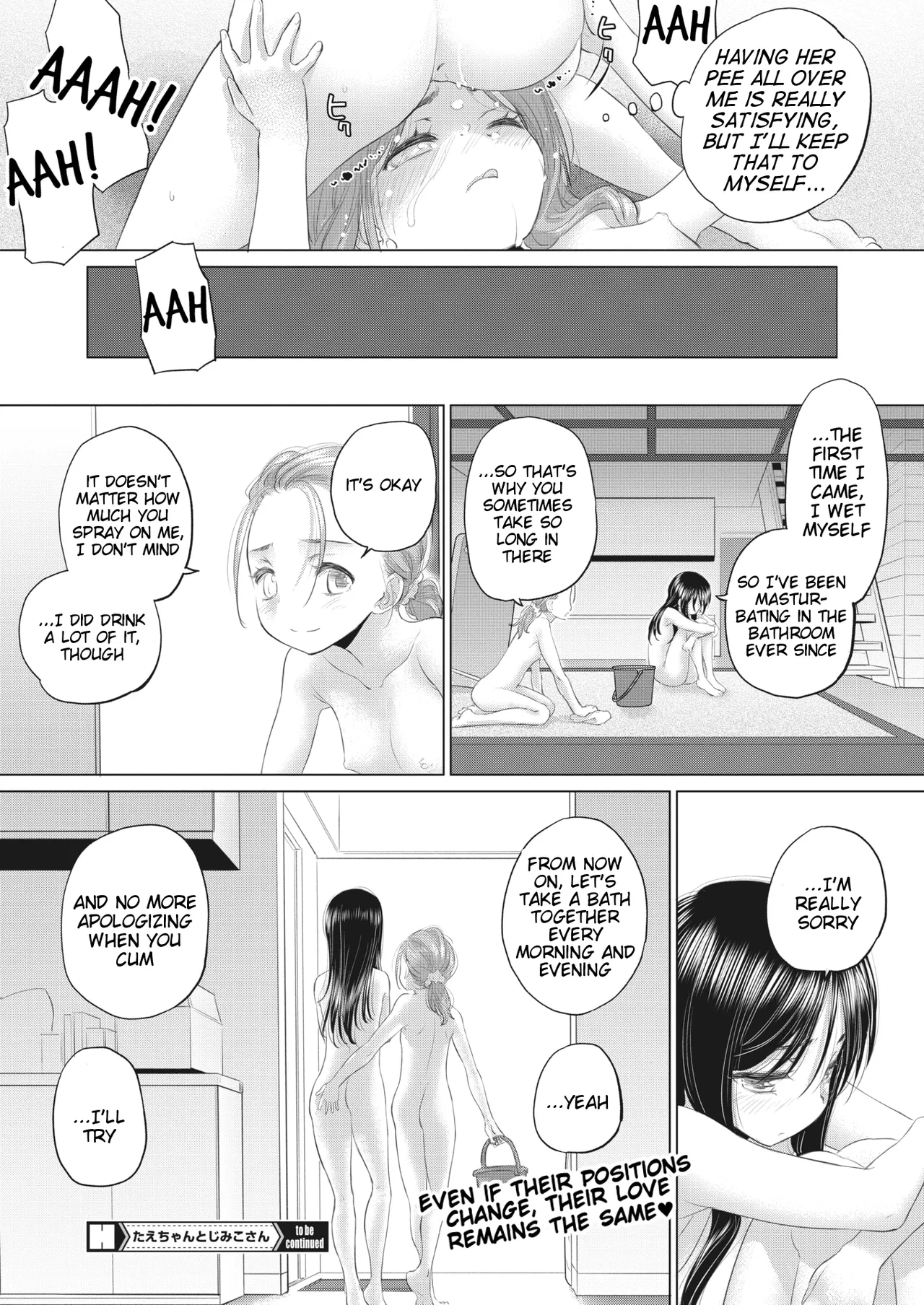 [Kurogane Kenn] Tae-chan to Jimiko-san | Tae-chan and Jimiko-san Ch. 37 (COMIC HOTMILK 2024-01) [English] [Digital] page 18 - cunnilingus females only hentai manga - read online free