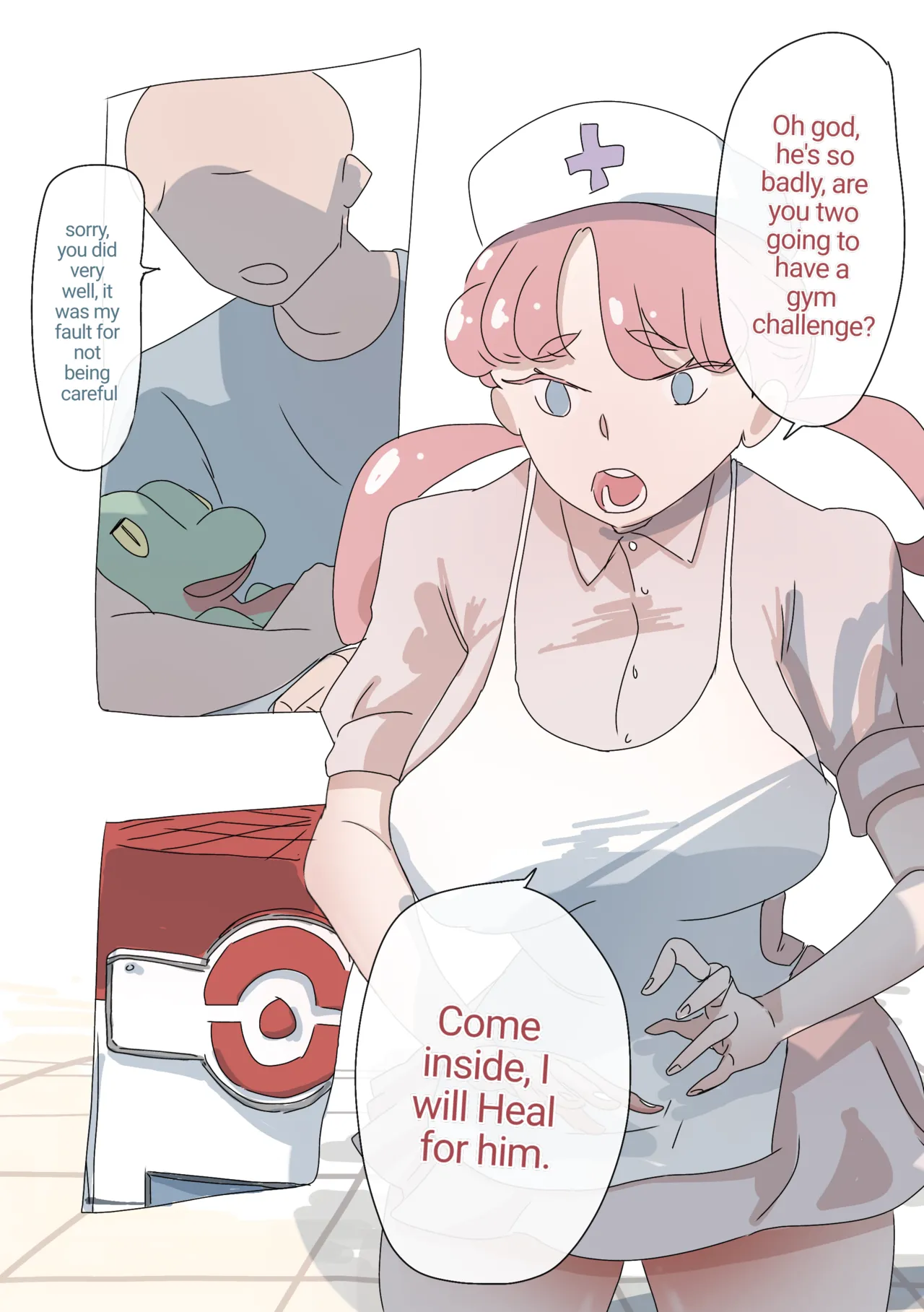 Nurse Joy will help you with anything - Page 3