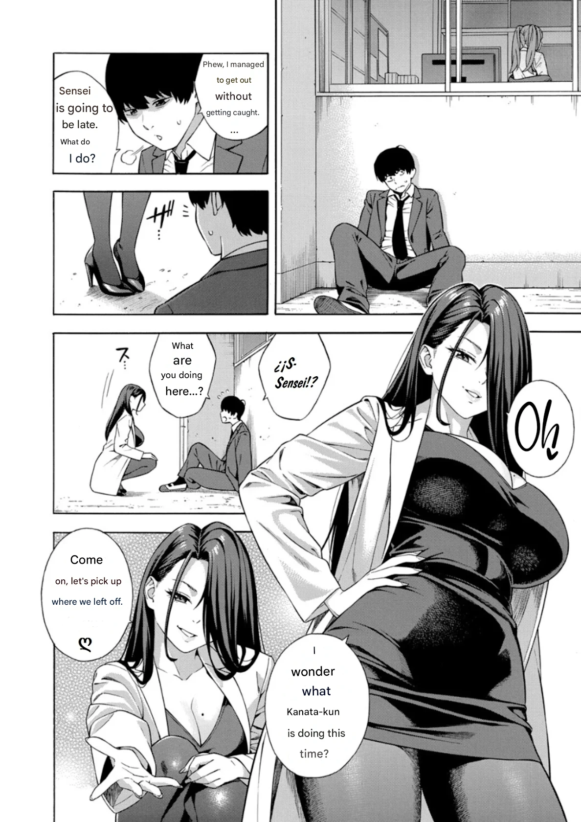 Making a Harem of the Three Bitchy Gal Sisters - Part 3 page 14 - handjob big breasts hentai manga - read online free