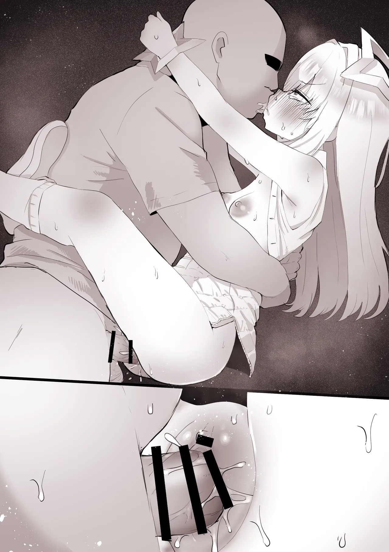 Rape-ma o Tsukamaeyou to Shitaga, Kaeriuchi ni Au Tenkai Keibi Kanata page 9 featuring amane kanata hololive parody - nakadashi bondage hentai manga - read online free