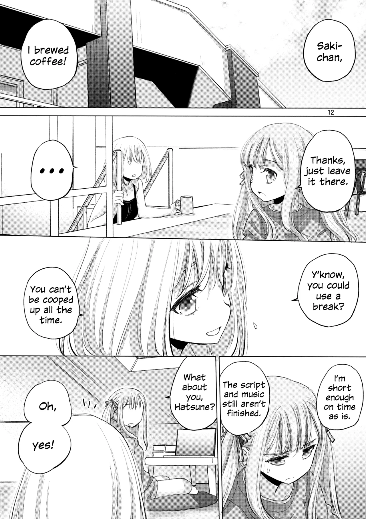 Olga Booze page 11 featuring anon chihaya bang dream parody - kissing females only hentai manga - read online free