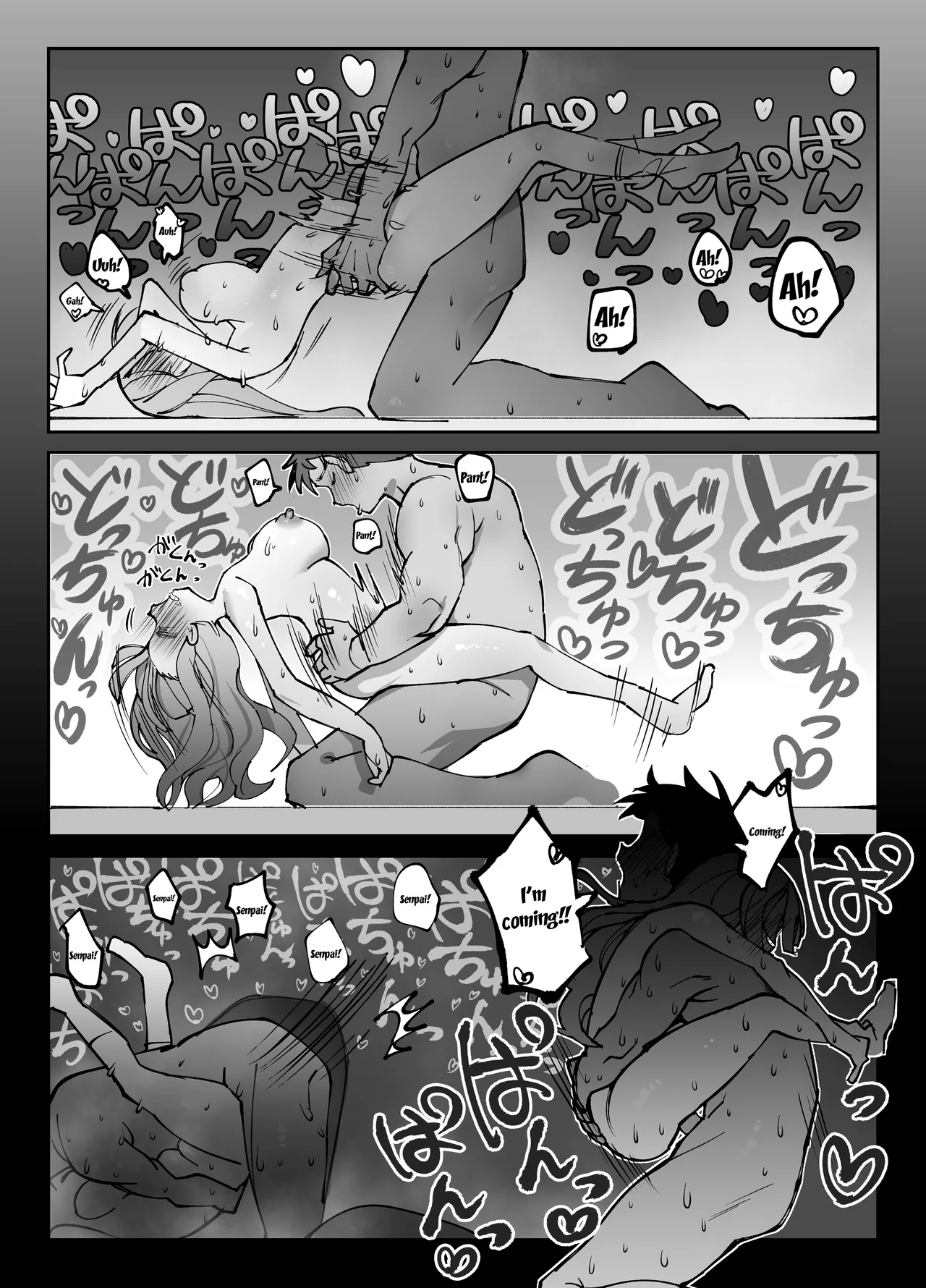 Nama Onaho Senpai /  Raw Onahole Senpai -The Horny Senpai Provokes Her Kouhai And He Fucks Her Brains Out And Cums Over And Over page 34 original parody - big breasts nakadashi hentai manga - read online free