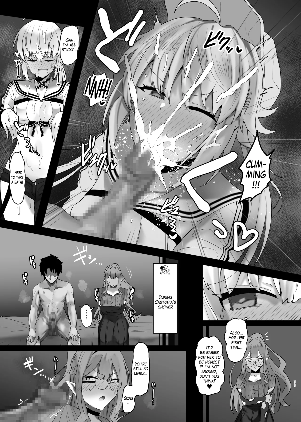 Issho ni Shichau? | Wanna Do a Three-Way? page 9 featuring gudao fate grand order parody - leg lock big breasts hentai manga - read online free