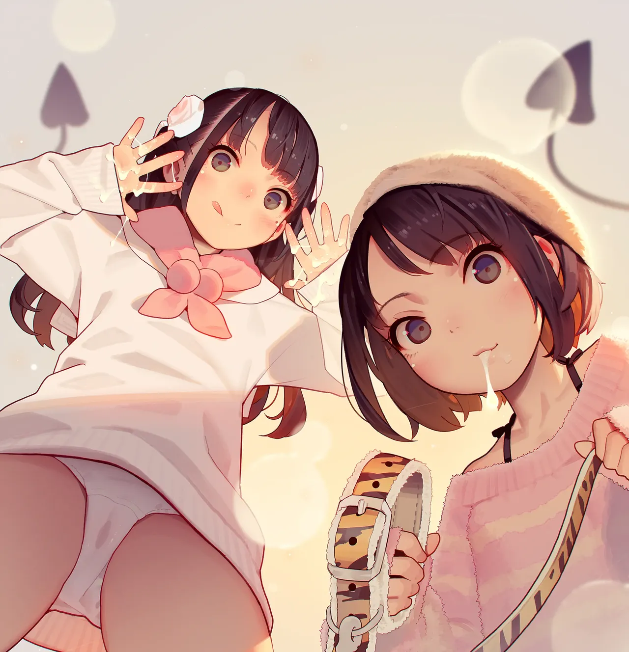 Otoko de asobu mesugaki-chan tachi illustration set 2020-2023 page 187 - full color dark skin hentai manga - read online free