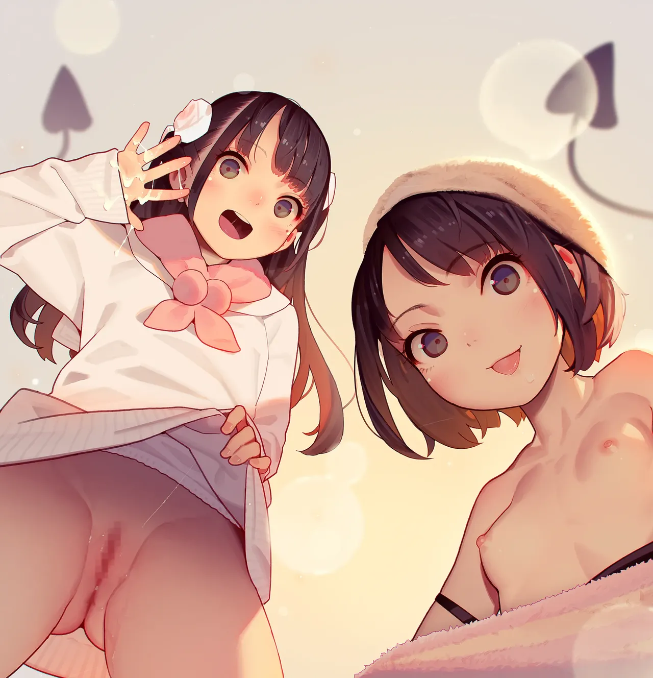 Otoko de asobu mesugaki-chan tachi illustration set 2020-2023 page 188 - full color dark skin hentai manga - read online free