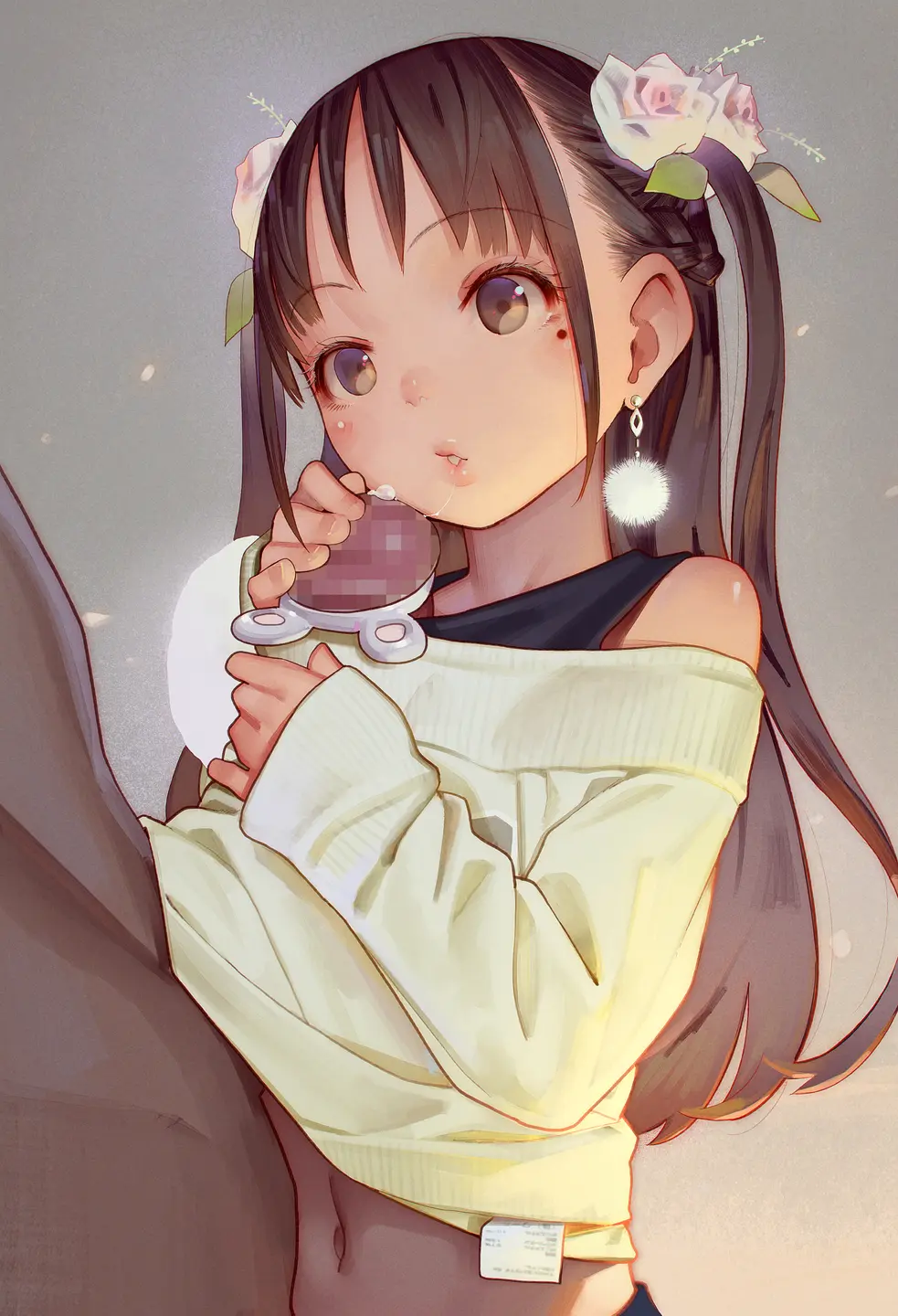 Otoko de asobu mesugaki-chan tachi illustration set 2020-2023 page 192 - full color dark skin hentai manga - read online free