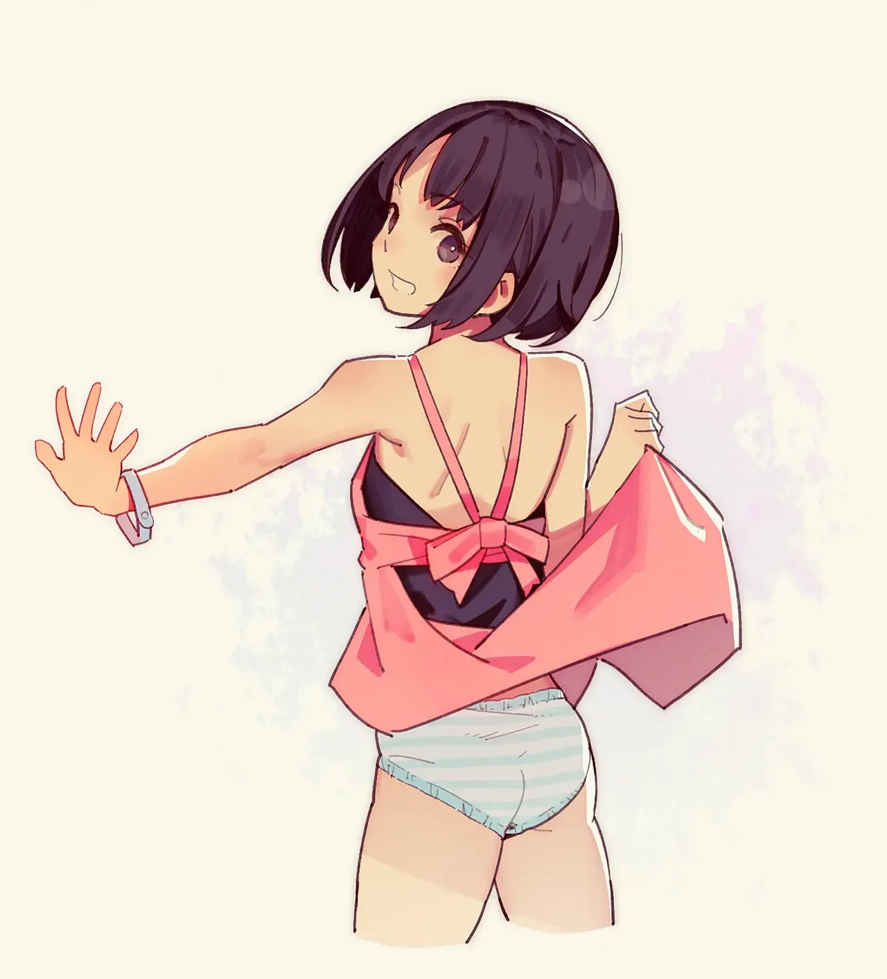 Otoko de asobu mesugaki-chan tachi illustration set 2020-2023 page 204 - full color dark skin hentai manga - read online free