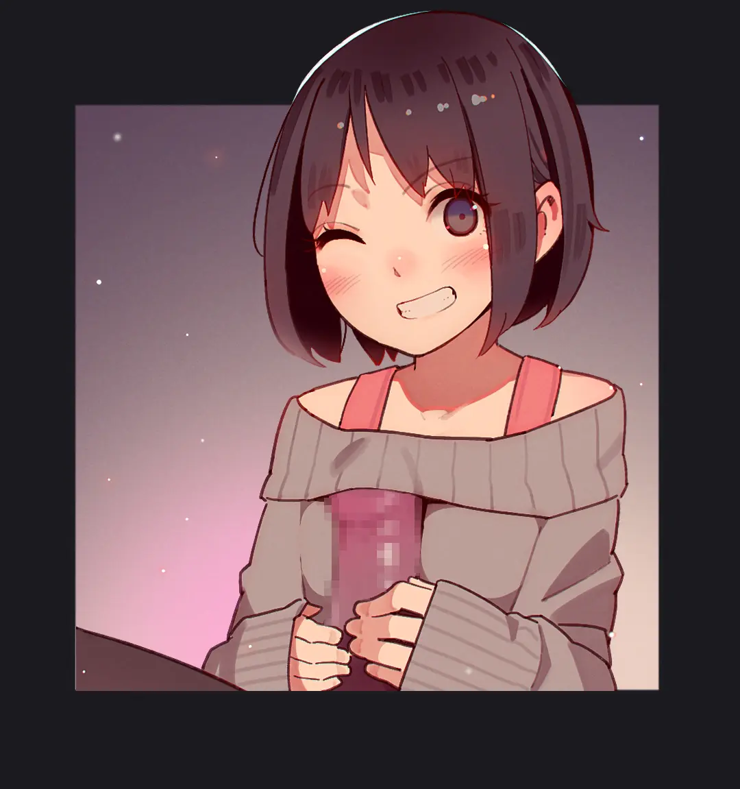 Otoko de asobu mesugaki-chan tachi illustration set 2020-2023 page 54 - full color dark skin hentai manga - read online free