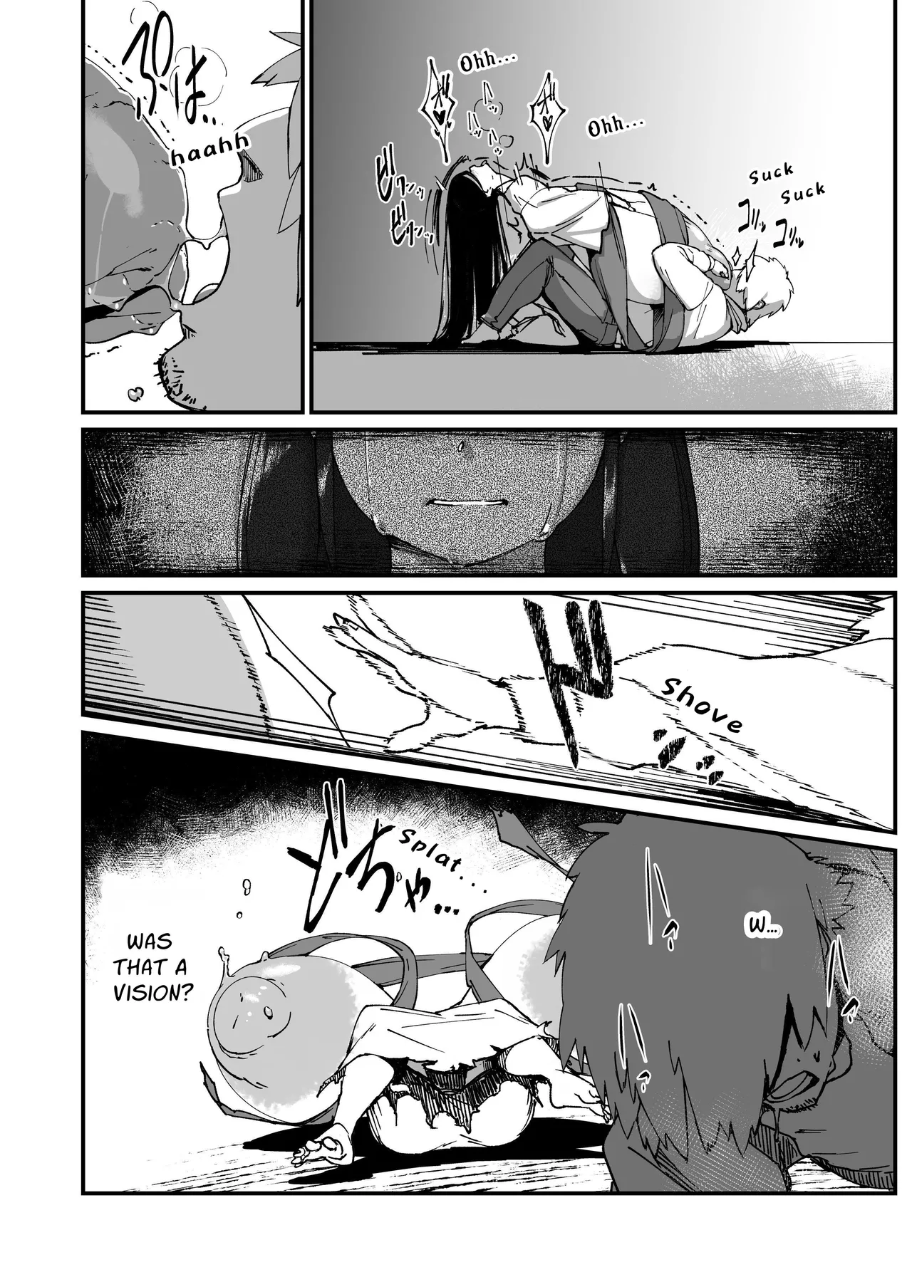 Jibakurei-chan wa Oppai ga Yowai. page 18 original parody - squirting big breasts hentai manga - read online free