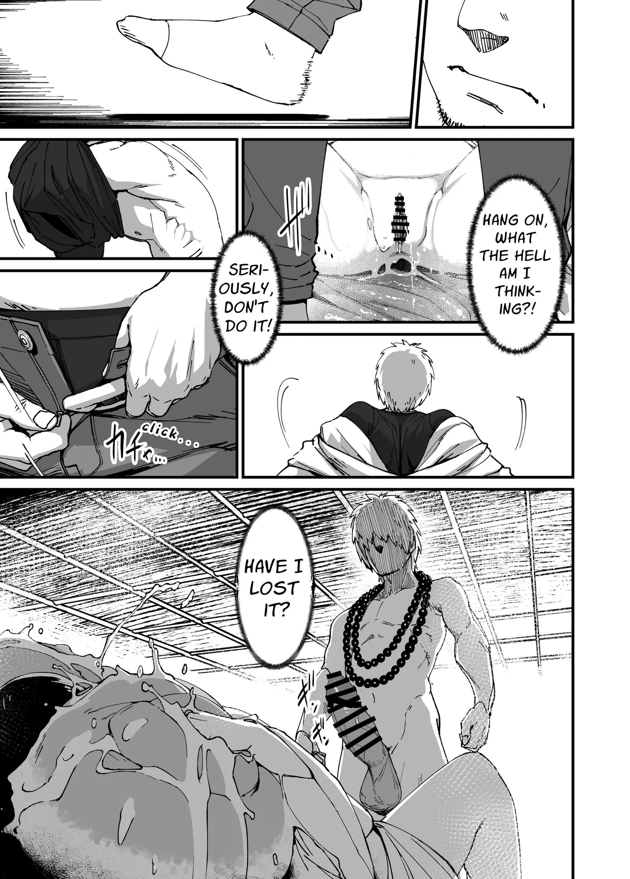 Jibakurei-chan wa Oppai ga Yowai. page 33 original parody - squirting big breasts hentai manga - read online free