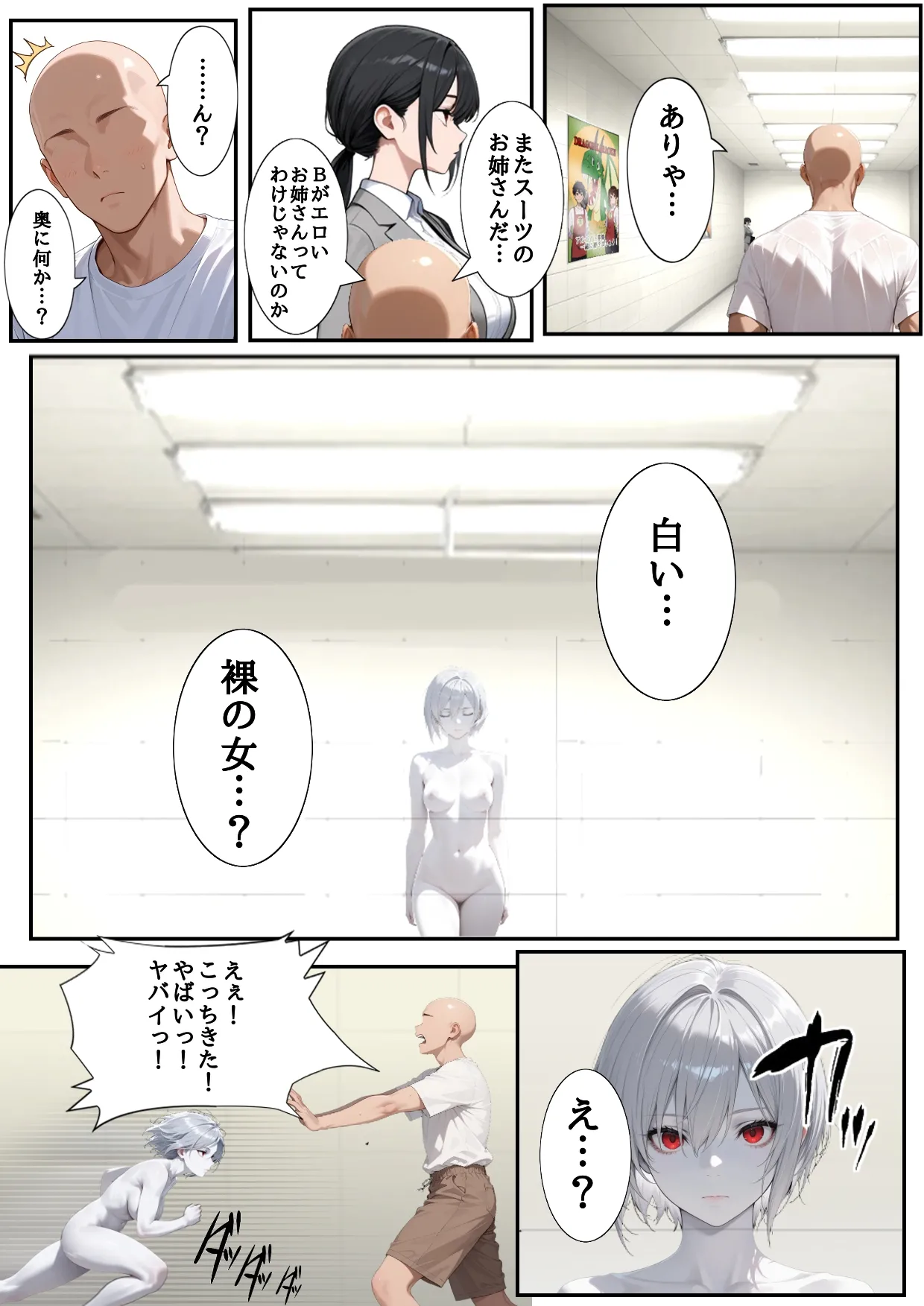 H Ban Deguchi Mitsuketa Ihen ga Ero Sugite Modorenai page 16 - comic ai generated hentai manga - read online free