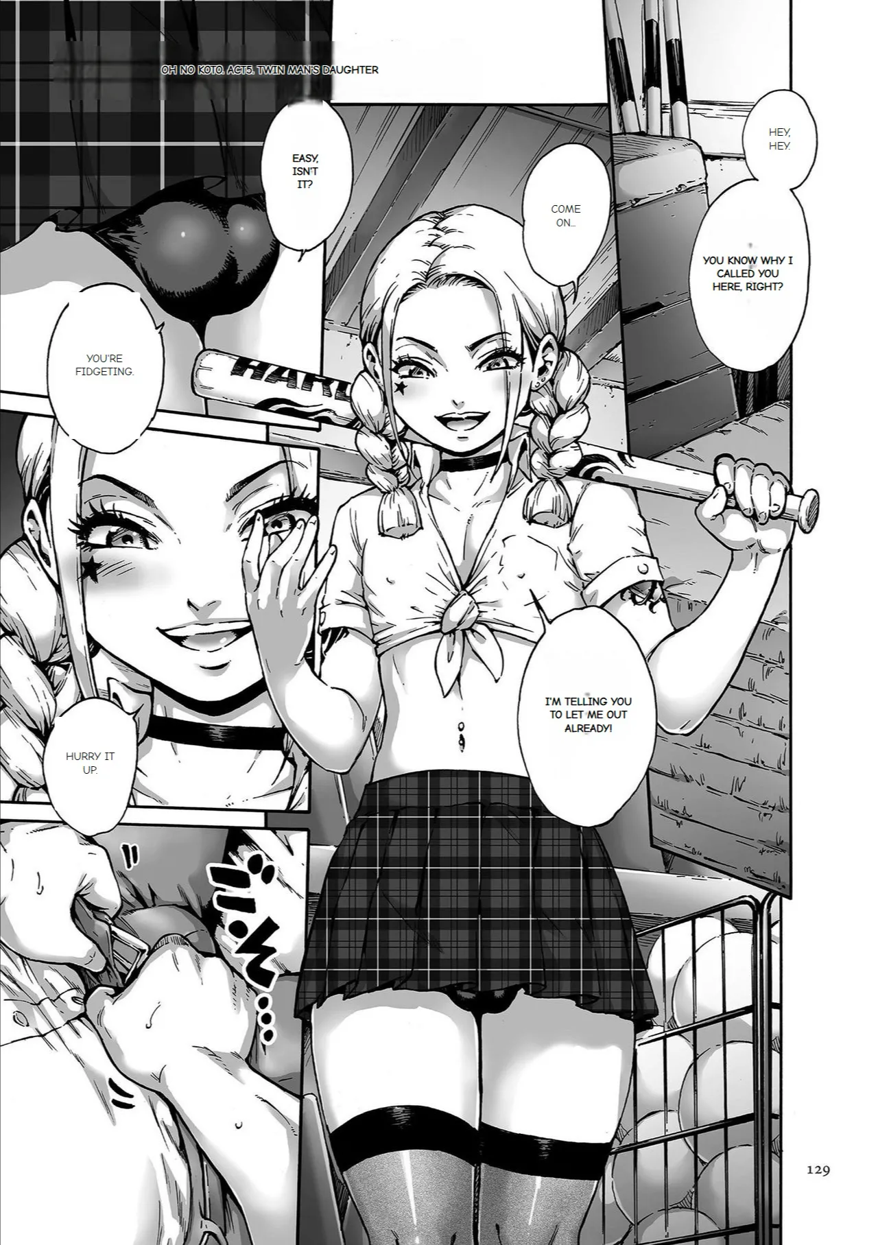 Onoko to. page 130 - garter belt group hentai manga - read online free