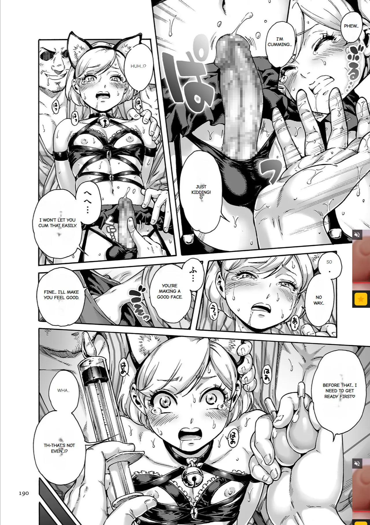 Onoko to. page 191 - garter belt group hentai manga - read online free