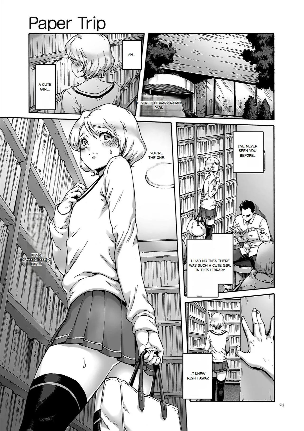 Onoko to. page 22 - garter belt group hentai manga - read online free