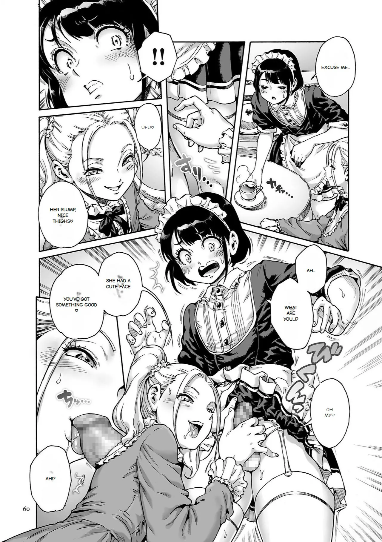 Onoko to. page 59 - garter belt group hentai manga - read online free