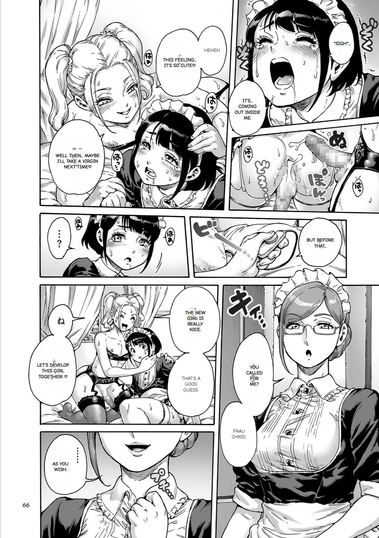 Onoko to. page 65 - garter belt group hentai manga - read online free