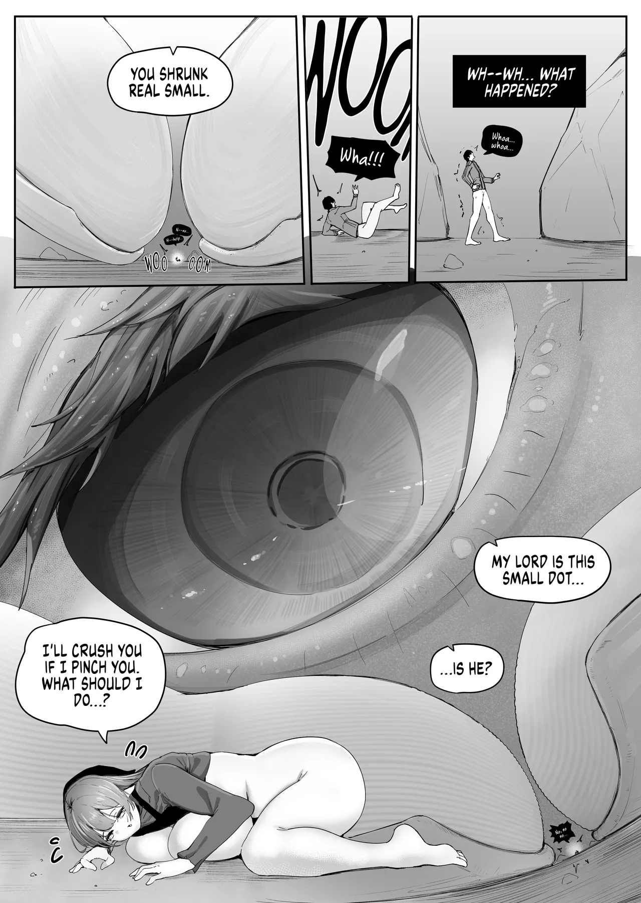 Servant Elves and Shrinking Magic page 38 original parody - elf shrinking hentai manga - read online free