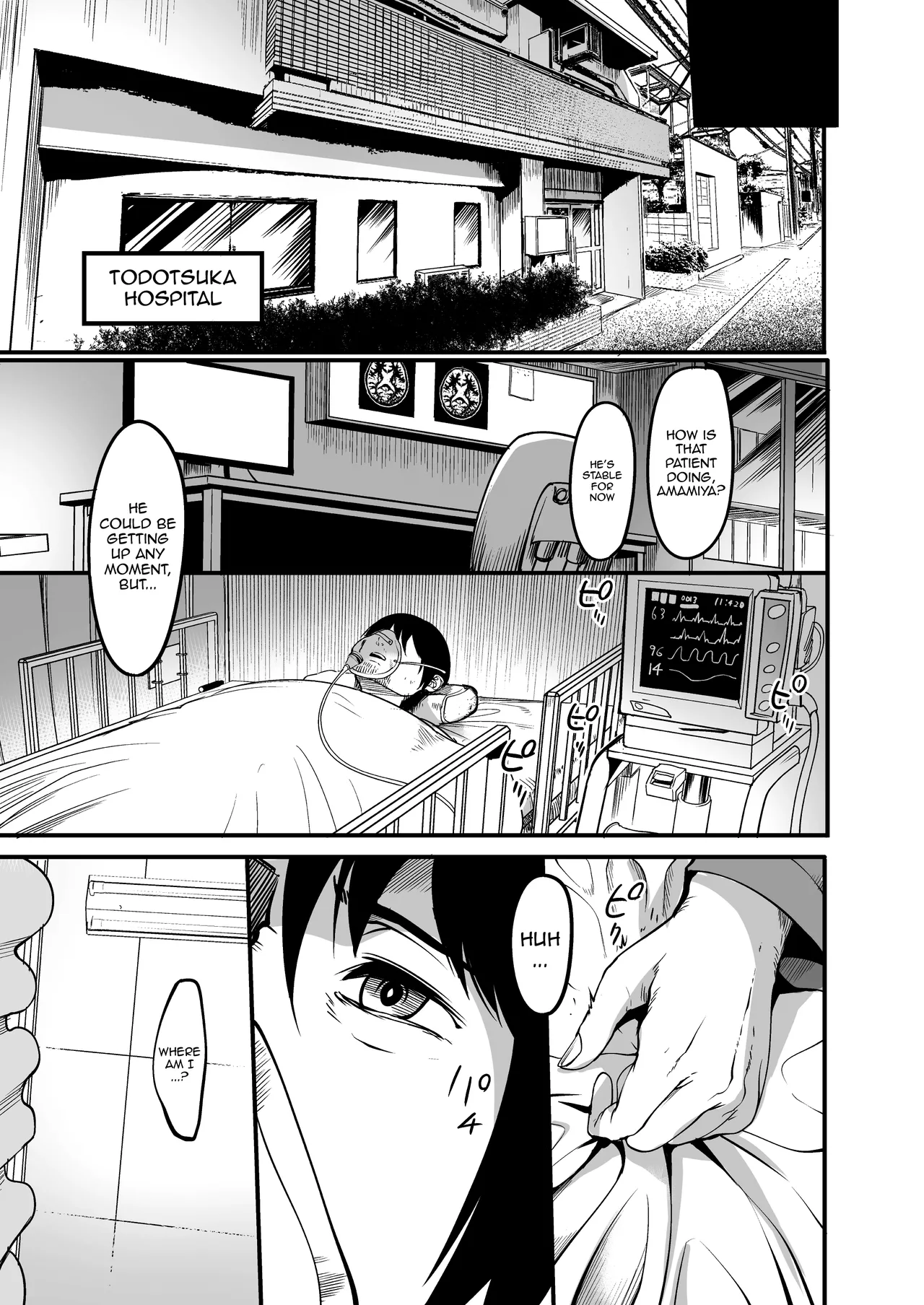 Zenra Nurse no Bakunyuu Kango Byouin page 9 original parody - milf virginity hentai manga - read online free