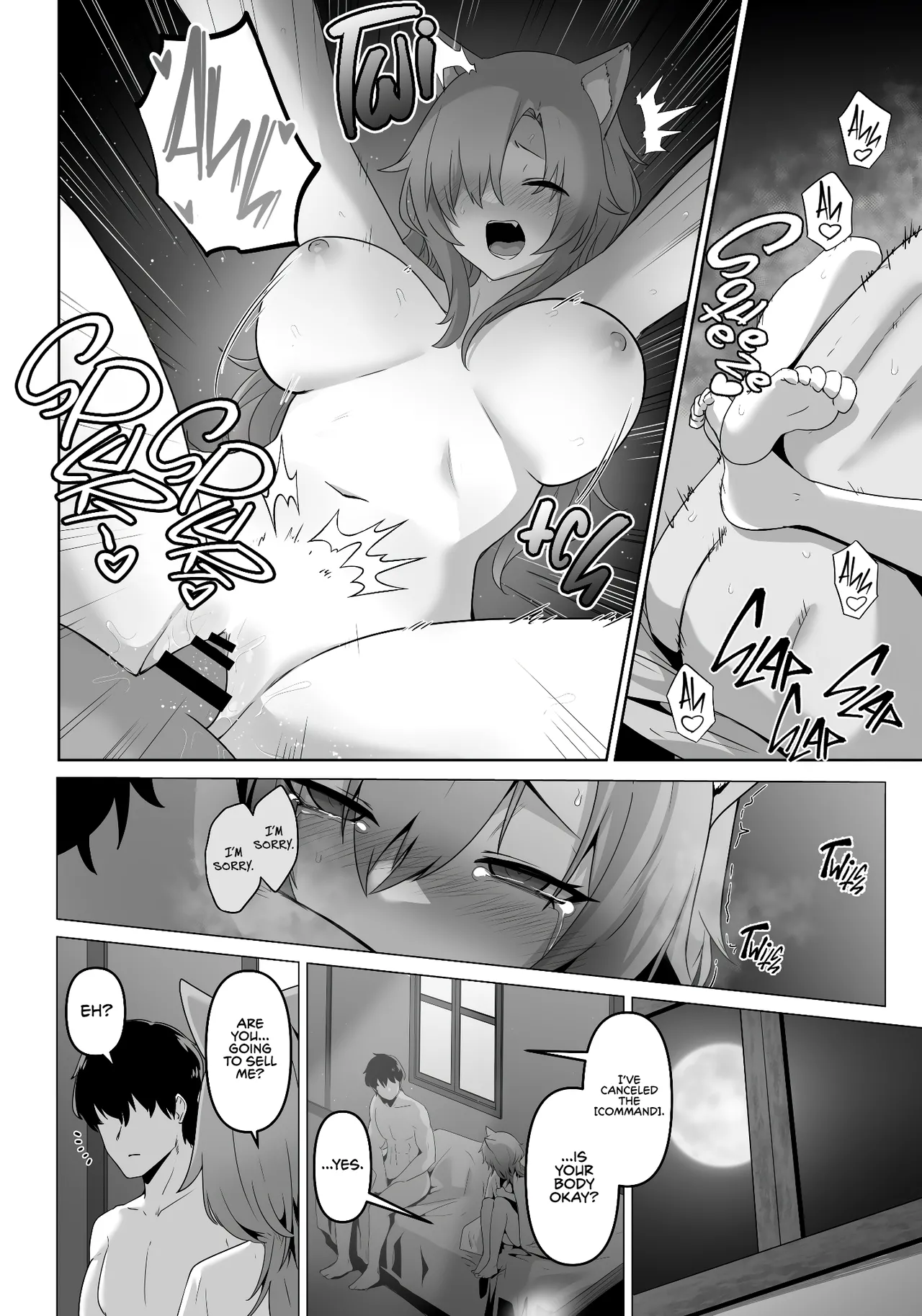 Honne o Kikasete | Show your true self page 24 original parody - squirting leg lock hentai manga - read online free