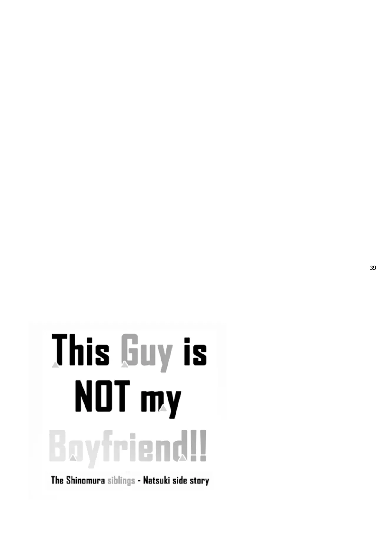 [ClockLord (Suzushiro Nerita)] Kono Hito Kareshi ja Arimasen!! (4) ~Shinomura Kyoudai no Mukashibanashi side Natsuki~ | This Guy is NOT my Boyfriend!! ~The Shinomura siblings: Natsuki side story~ [English] [Rupee] page 39 original parody - multi-work series incest hentai manga - read online free