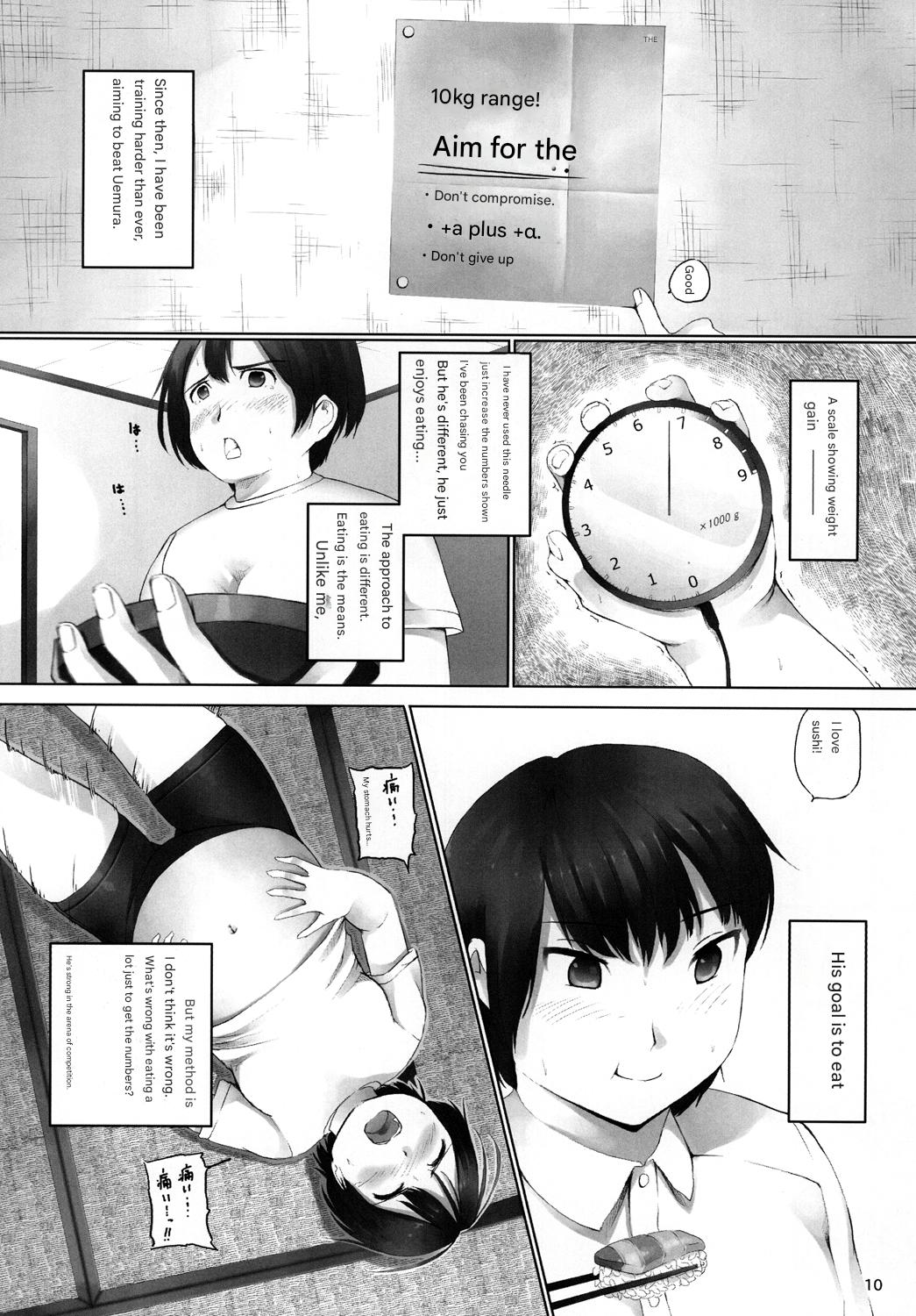 OVER REV - Oogui Musumetachi no Hibi 2 page 11 original parody - replaced weight gain hentai manga - read online free