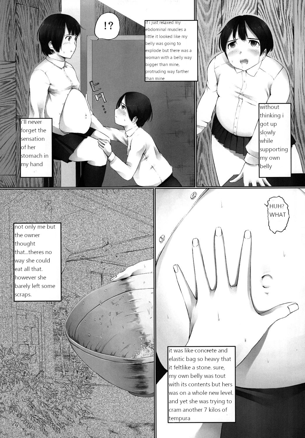 OVER REV - Oogui Musumetachi no Hibi 2 page 10 original parody - schoolgirl uniform weight gain hentai manga - read online free