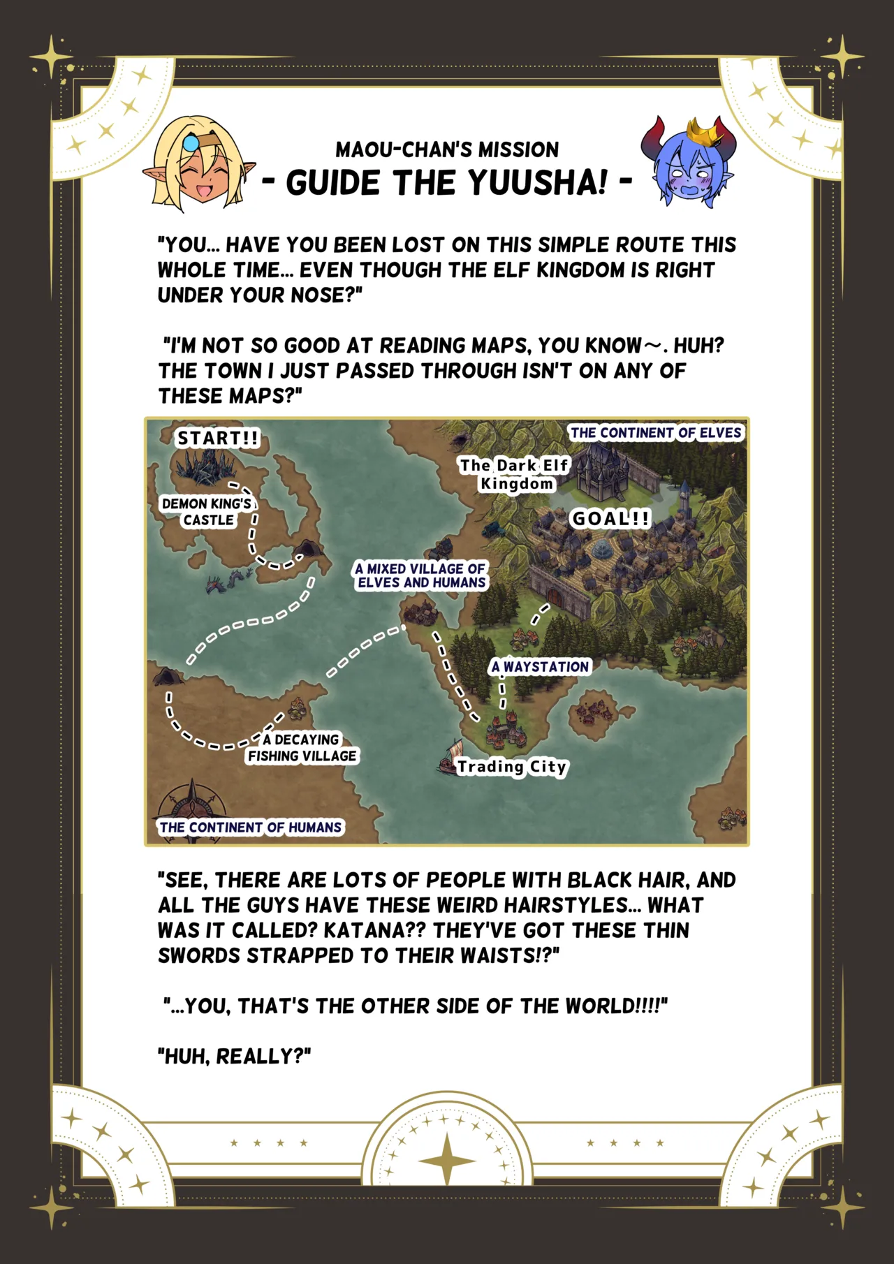 Futanari Dark Elf Yuusha-chan ga Maou ni Gachi Koishite wo Mochikaeri Shichatta Ken page 9 original parody - squirting futanari hentai manga - read online free