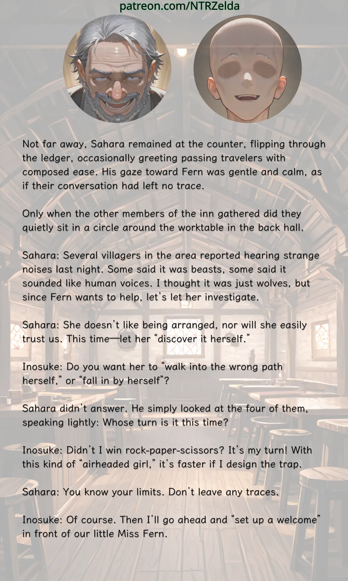 Sunset Inn Fern Part 2 page 13 featuring fern sousou no frieren parody - big breasts netorare hentai manga - read online free